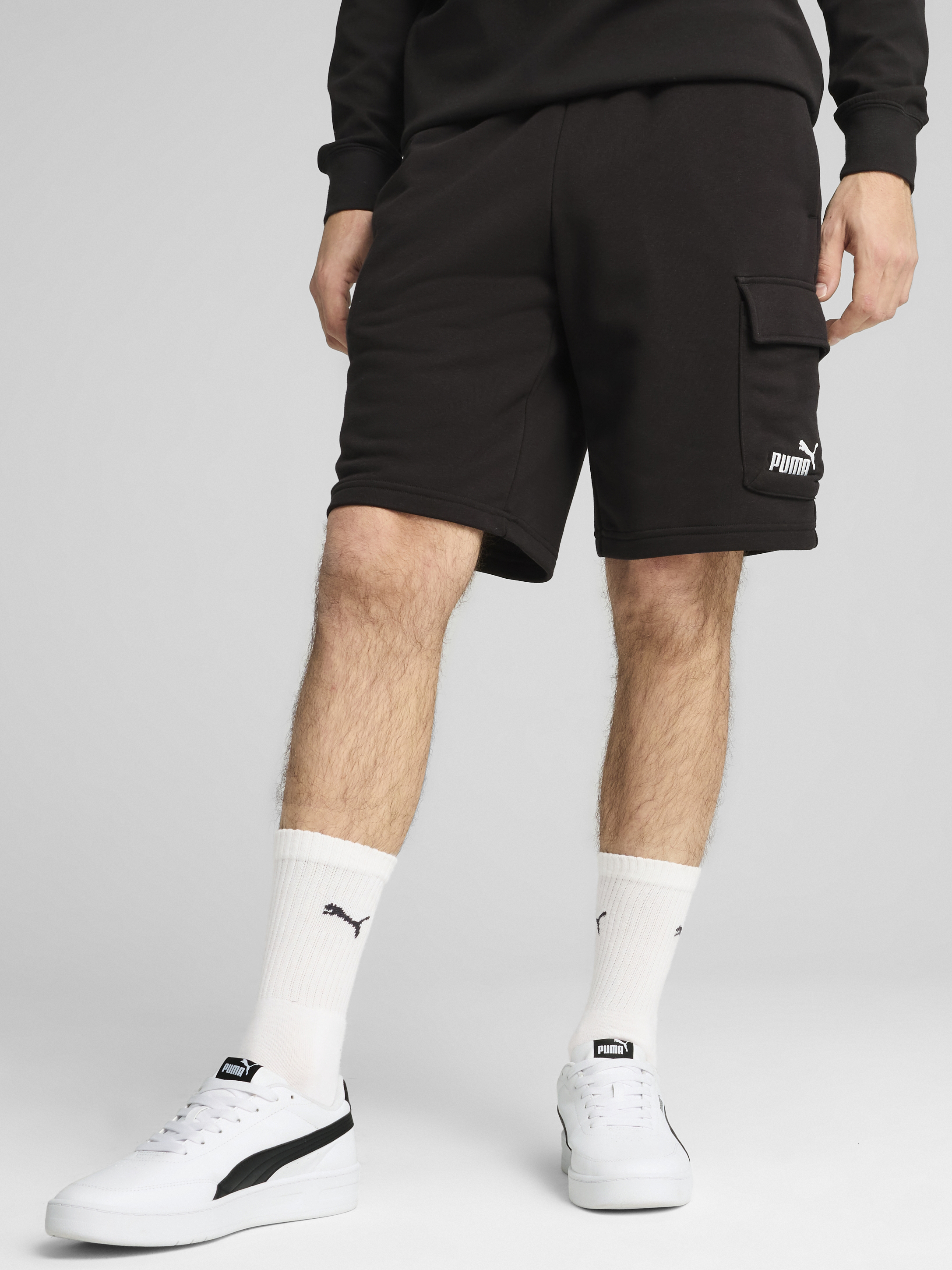 Шорти бавовняні короткі чоловічі Puma Ess No. 1 Logo Cargo Shorts 10" Tr 68266201 XL Black від Rozetka на платформі USKIDKA Акція на Шорти бавовняні короткі чоловічі Puma Ess No. 1 Logo Cargo Shorts 10" Tr 68266201 XL Black від Rozetka