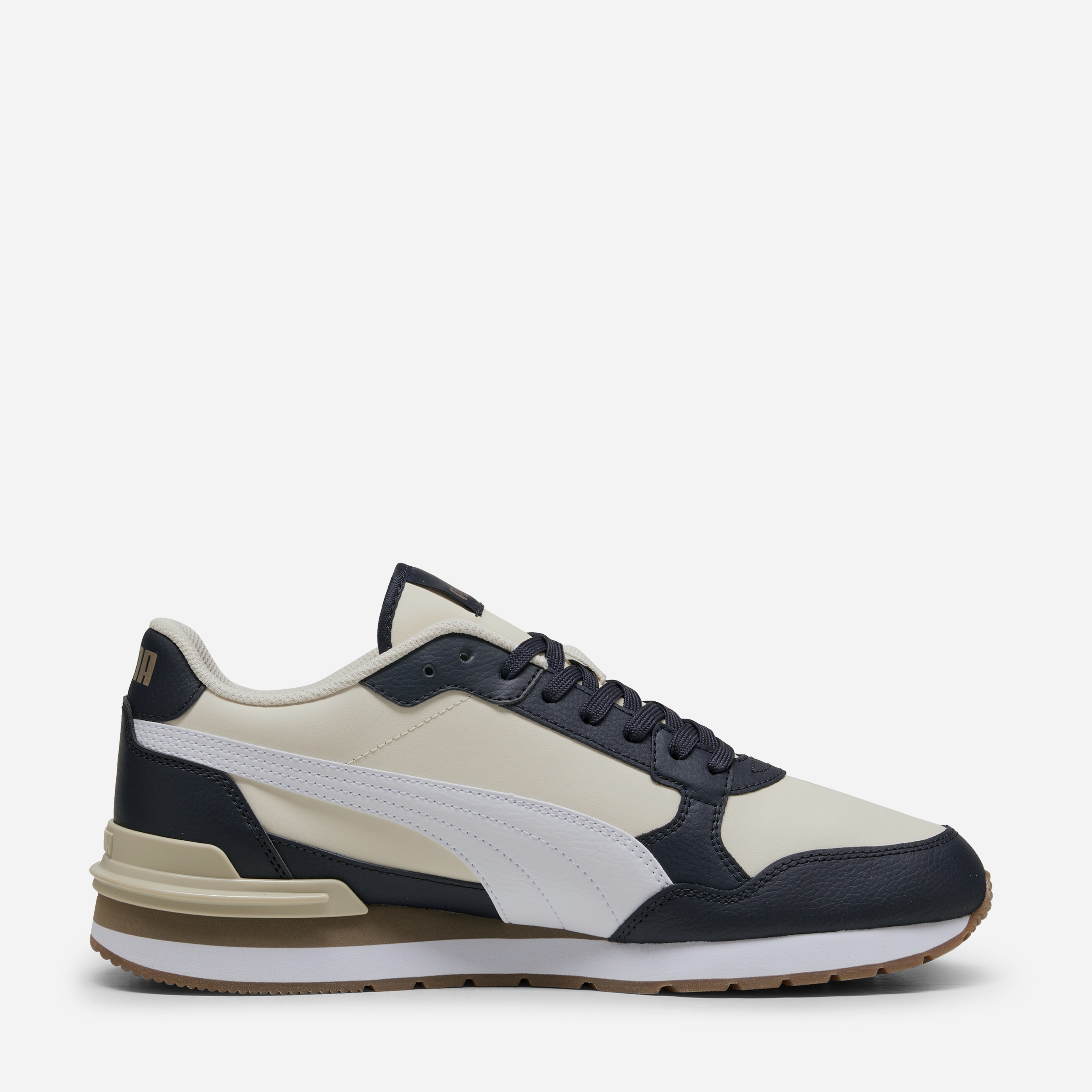 Акція на Чоловічі кросівки Puma ST Runner v4 L 39906814 40.5 (7UK) 26 см Desert Dust-Puma White-New Navy-Totally Taupe від Rozetka