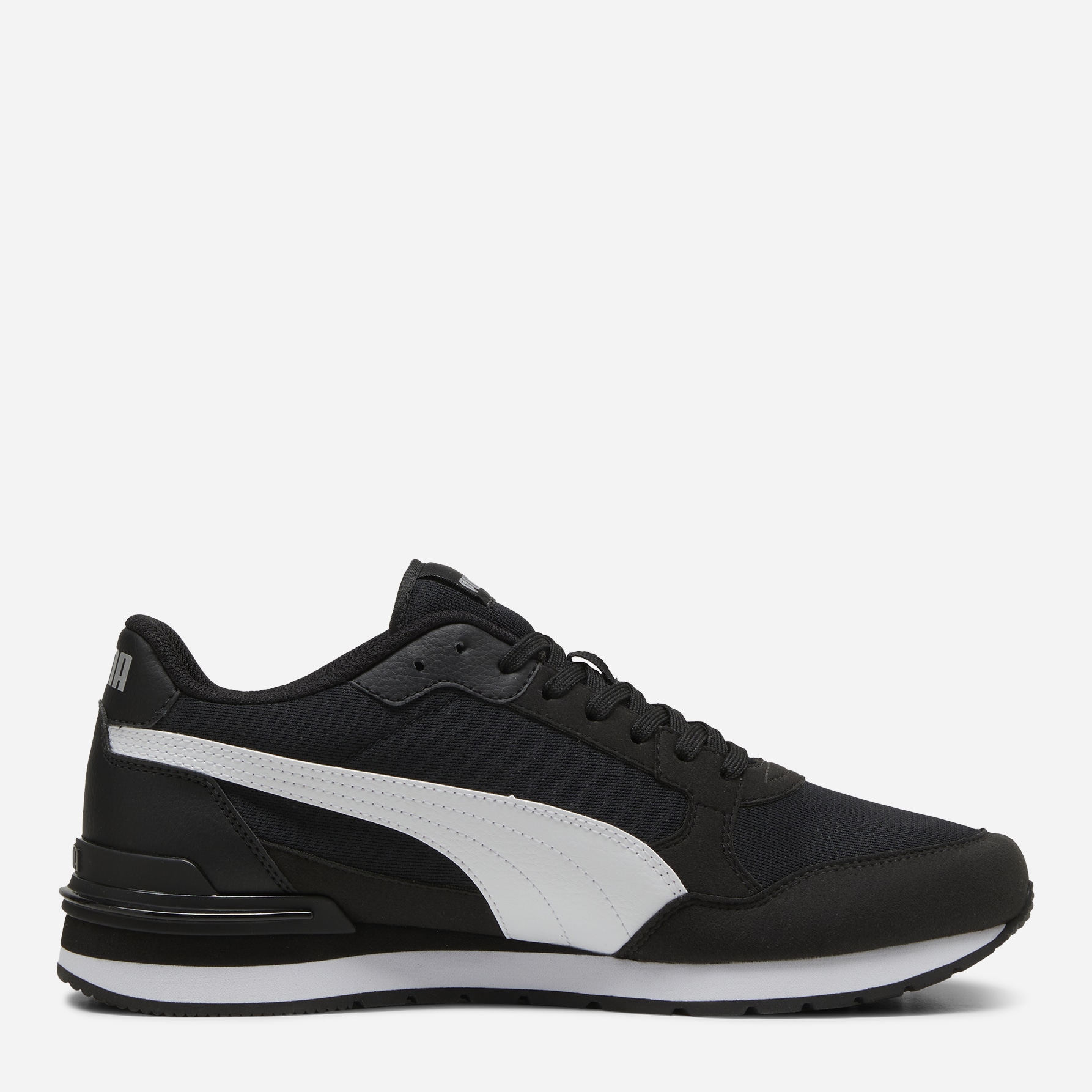 Акція на Чоловічі кросівки Puma ST Runner v4 Mesh 39966601 47 (12UK) 31 см Puma Black-Puma White-Puma Silver від Rozetka