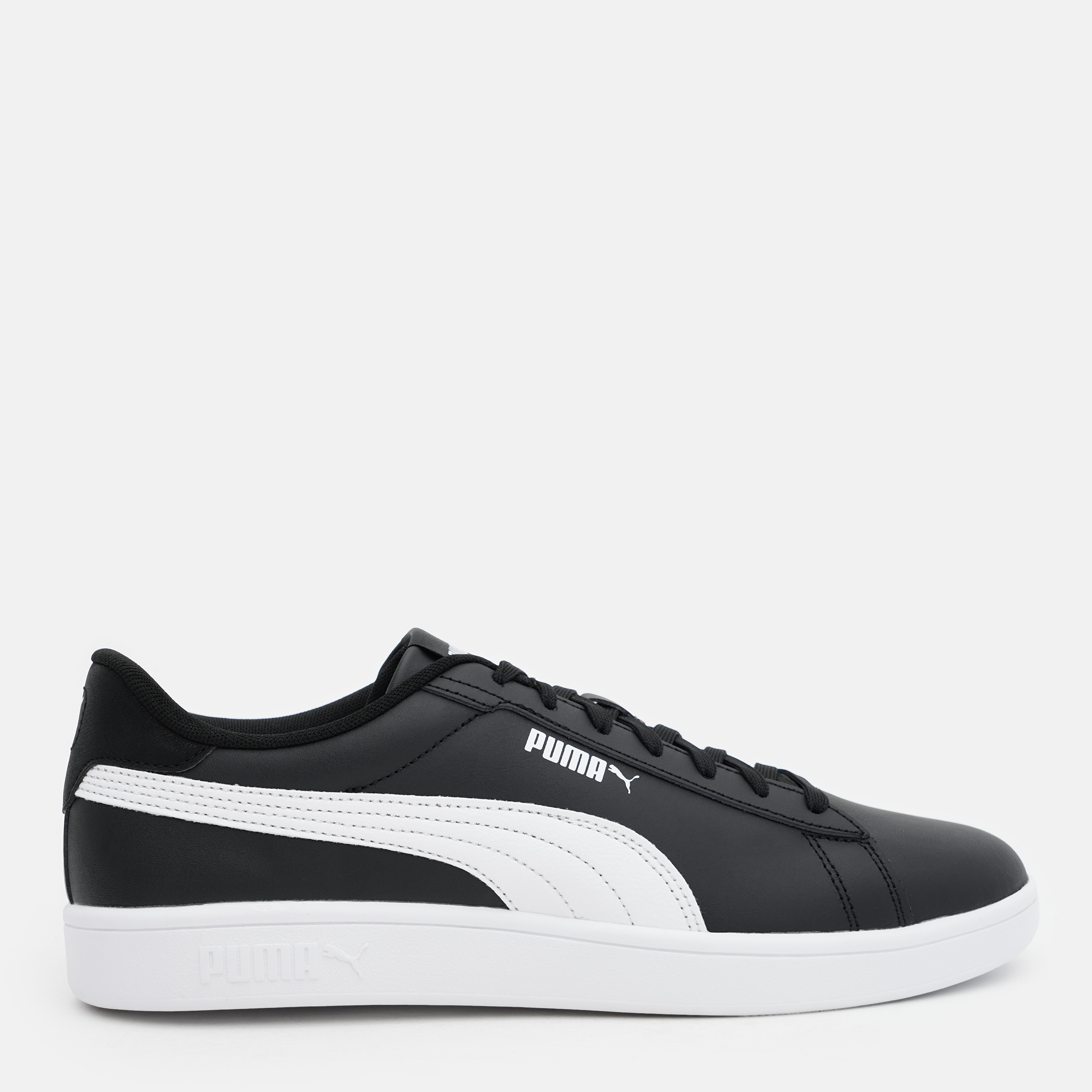 Акція на Чоловічі кеди низькі Puma Smash 3.0 L 39098704 40.5 (7UK) 26 см Puma Black-Puma White від Rozetka