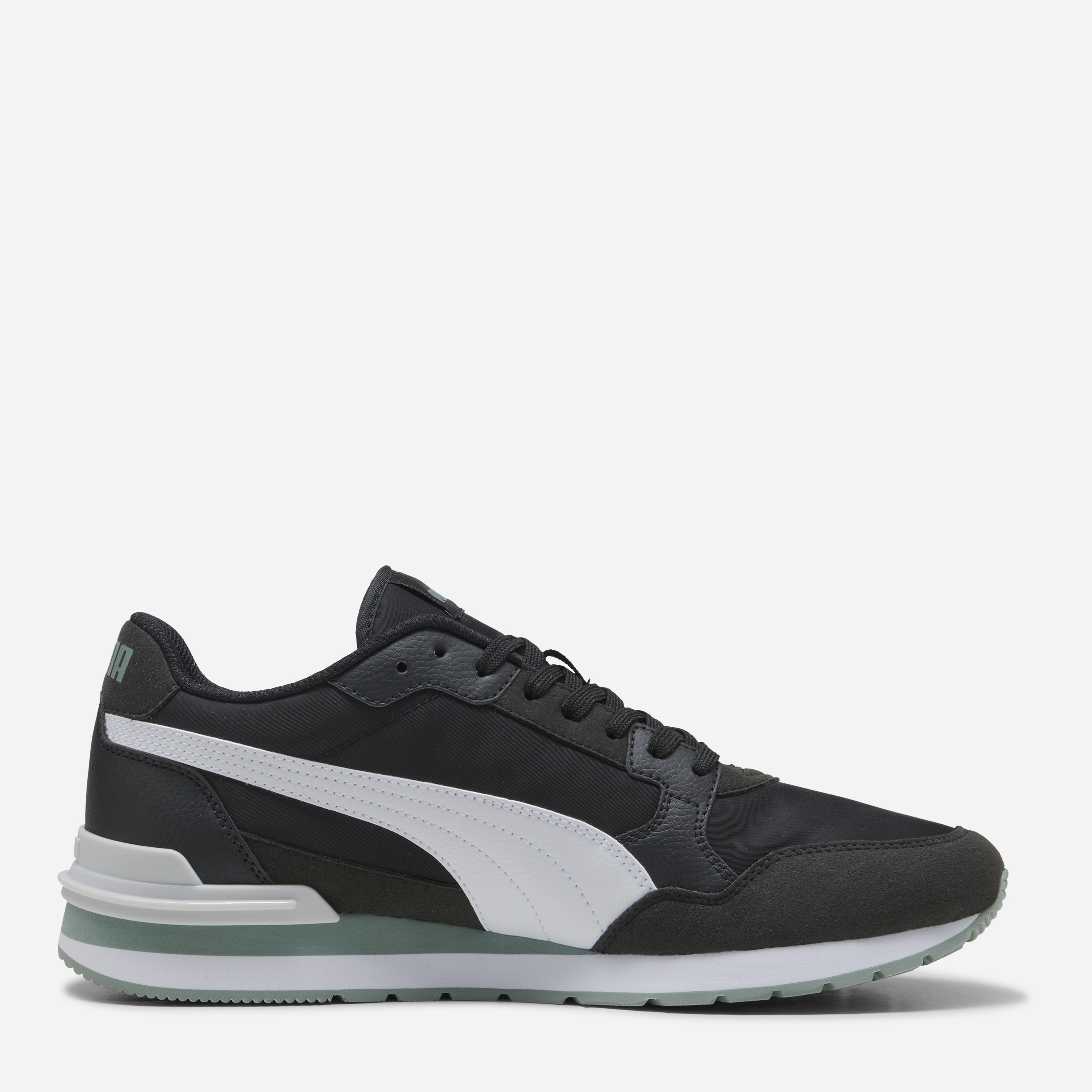 Акція на Жіночі кросівки Puma ST Runner v4 NL 39906915 36 (3.5UK) 22.5 см Puma Black-Puma White-Green Moon-Feather Gray від Rozetka