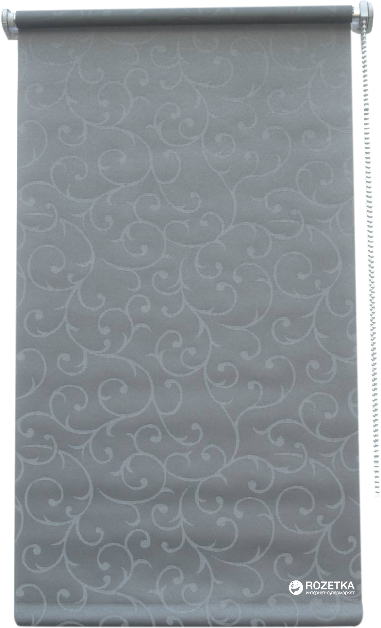 

Ролета тканевая Магия Amelia 80x160 см Серая