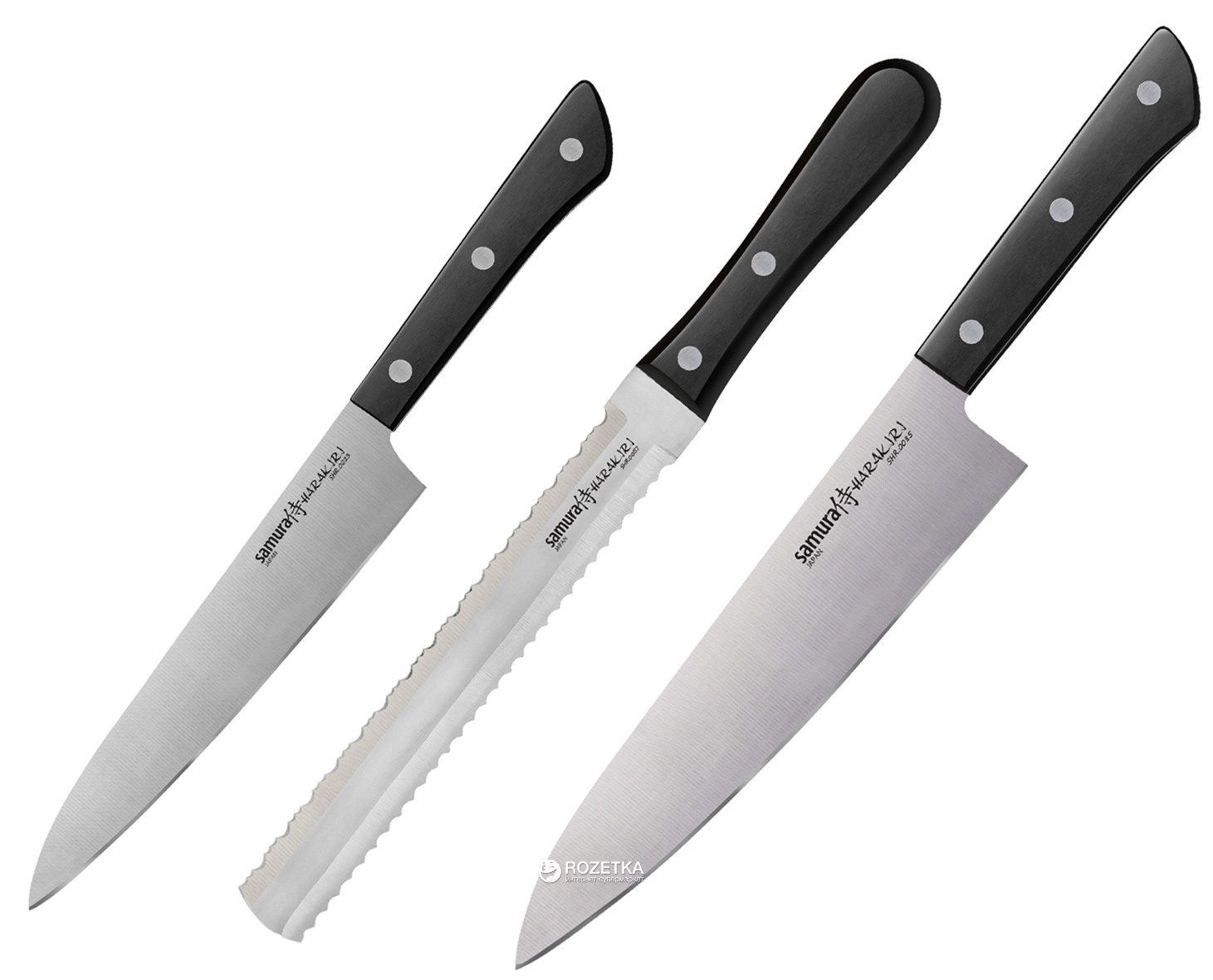

Набор ножей Samura Harakiri из 3 предметов (SHR-0230B)