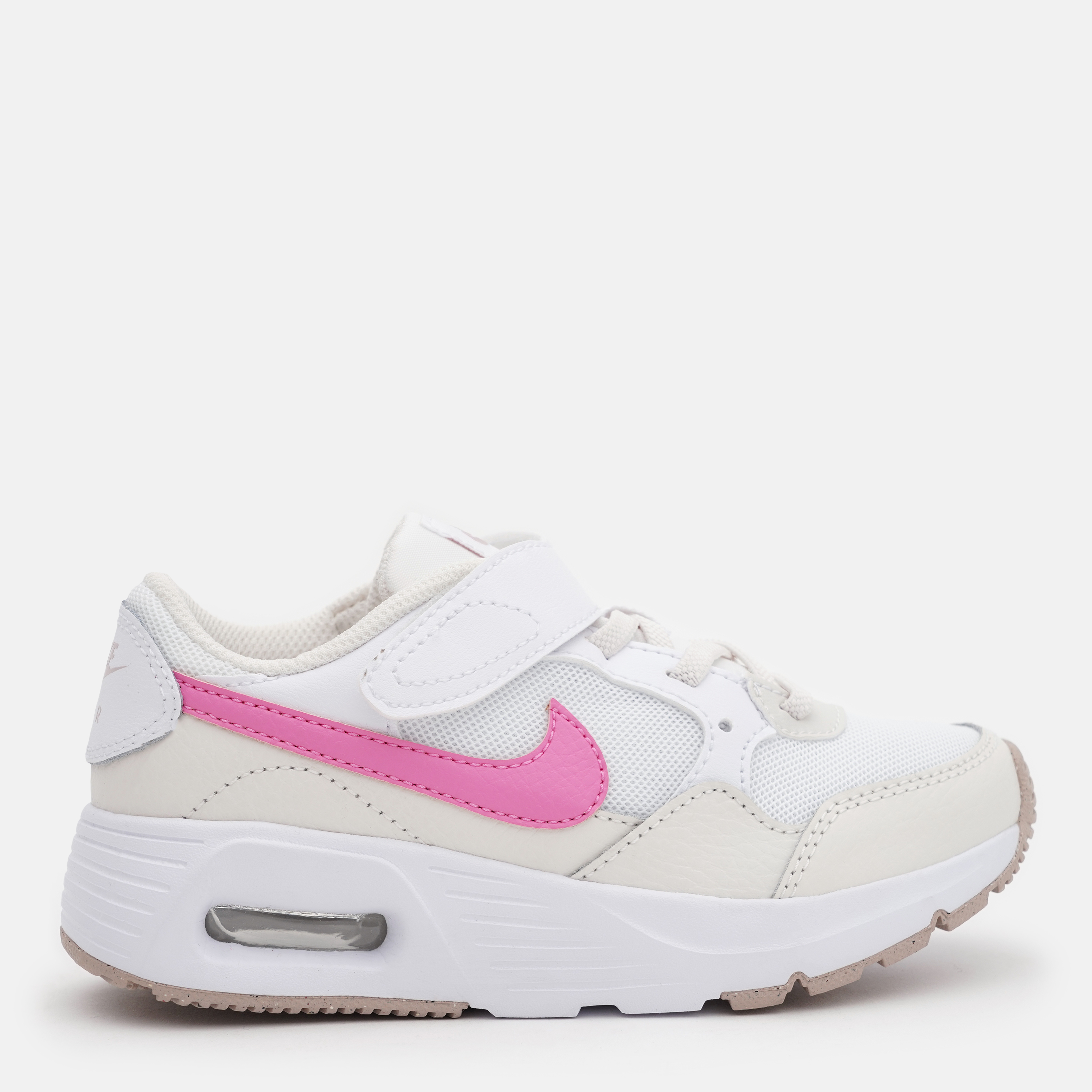 Акція на Дитячі кросівки для дівчинки Nike Air Max Sc (Psv) CZ5356-120 31 (13C) Білі від Rozetka