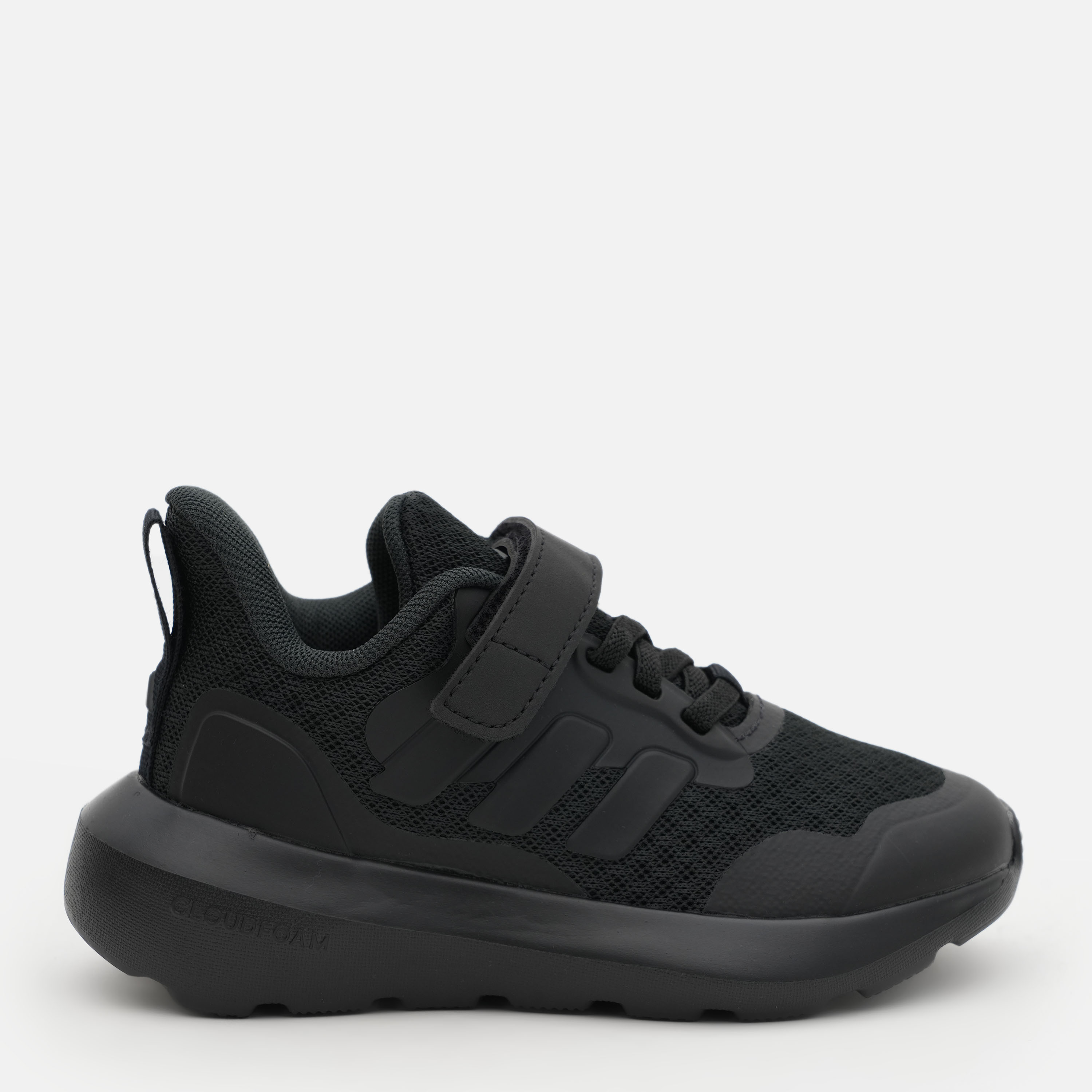 Акція на Дитячі кросівки для хлопчика Adidas Fortarun 3.0 El C IH2858 32 Чорні від Rozetka