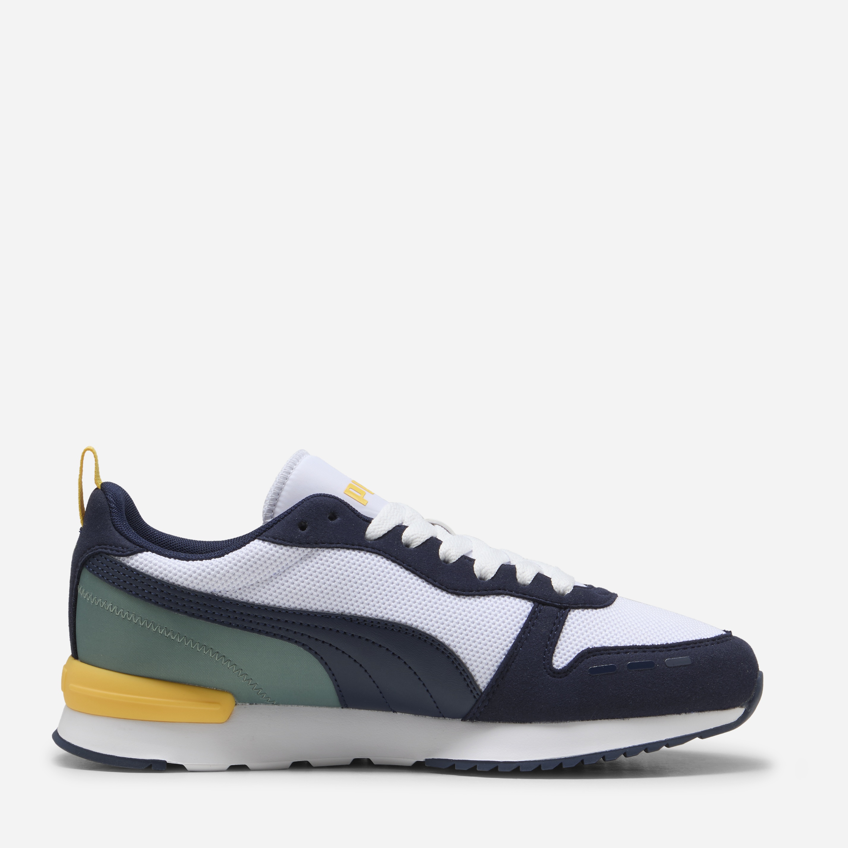 Акція на Чоловічі кросівки Puma R78 39391018 47 (12UK) 31 см White/Navy/Green Moon від Rozetka