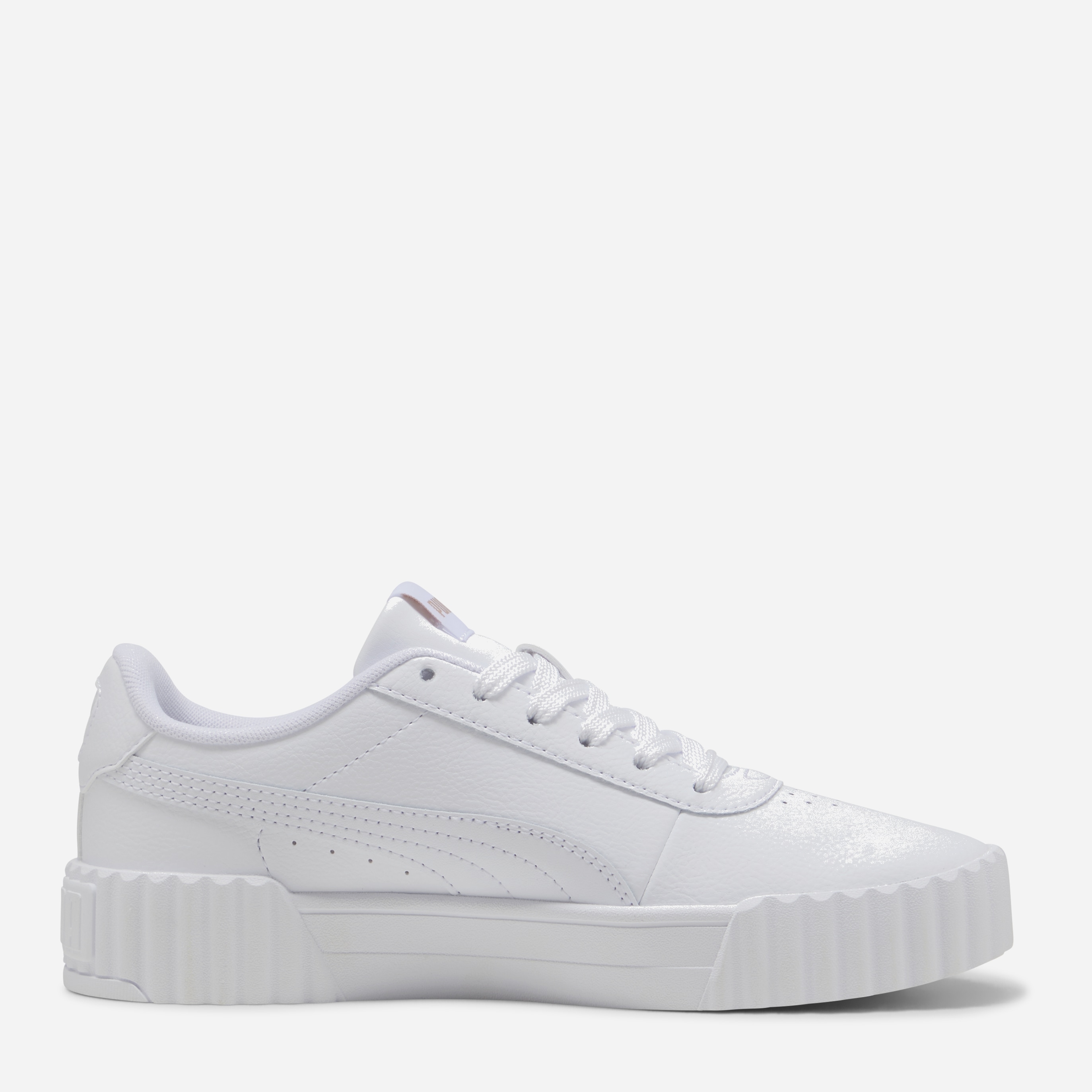 Акція на Жіночі кеди низькі Puma Carina 3.0 40036501 42 (8UK) 27 см Puma White-Puma Gold від Rozetka