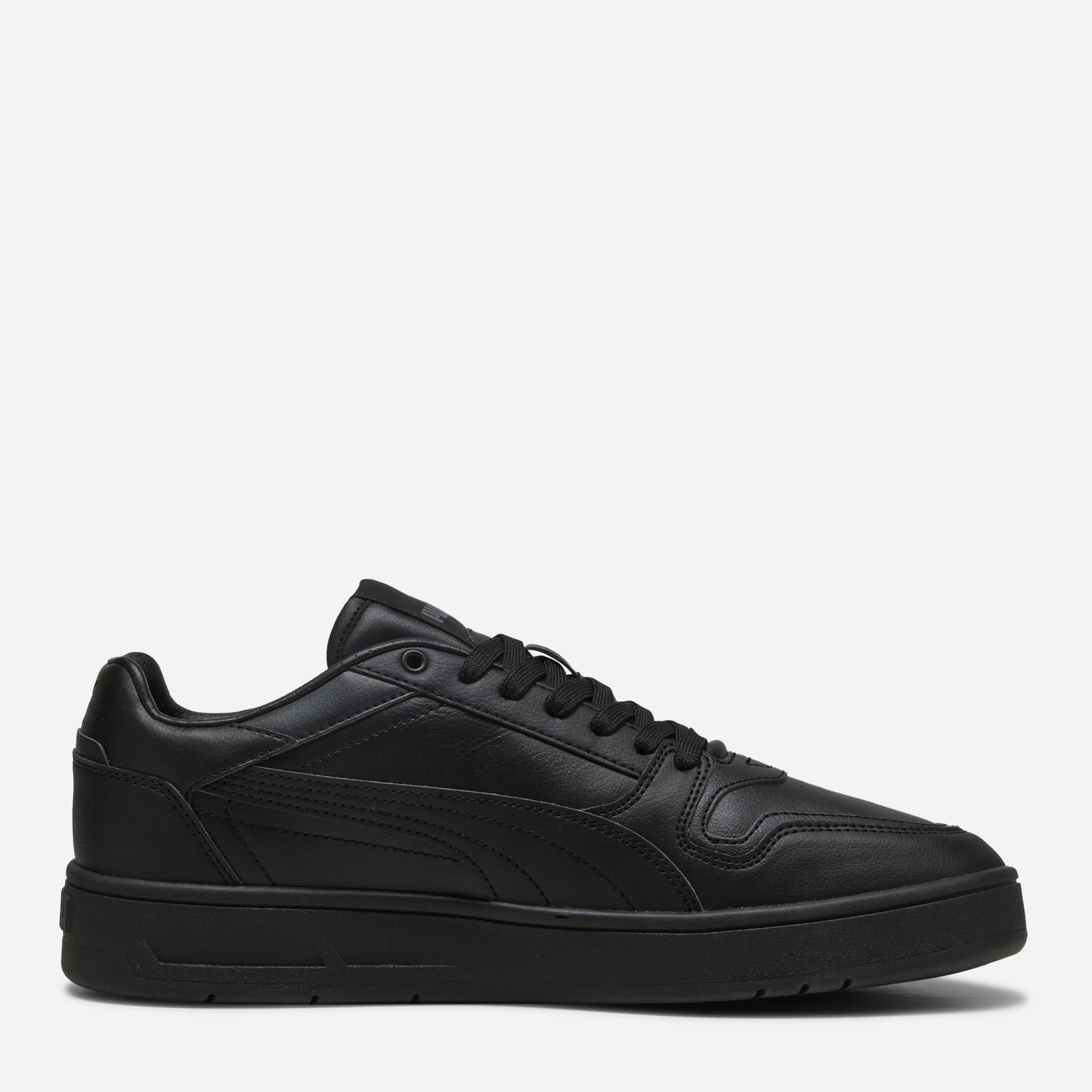 Акція на Чоловічі кеди низькі Puma Court Classic Street 40019602 42.5 (8.5UK) 27.5 см Puma Black-Puma Black-Cool Dark Gray від Rozetka