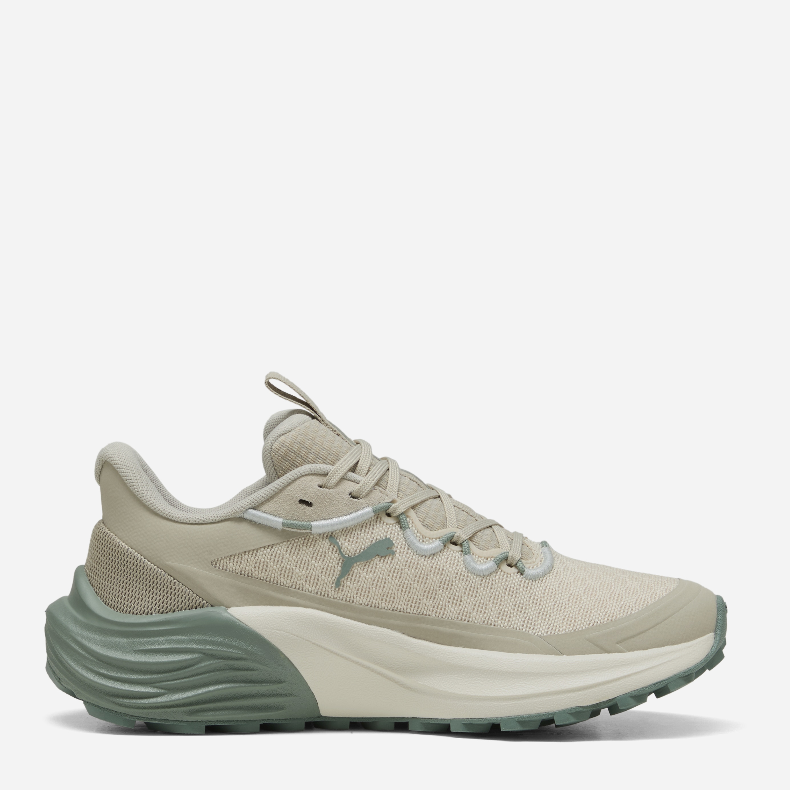 Акція на Жіночі кросівки для бігу Puma Electrify Nitro 4 Trail Wn 31079005 37 (4UK) 23 см Desert Dust-Green Moon-Alpine Snow від Rozetka