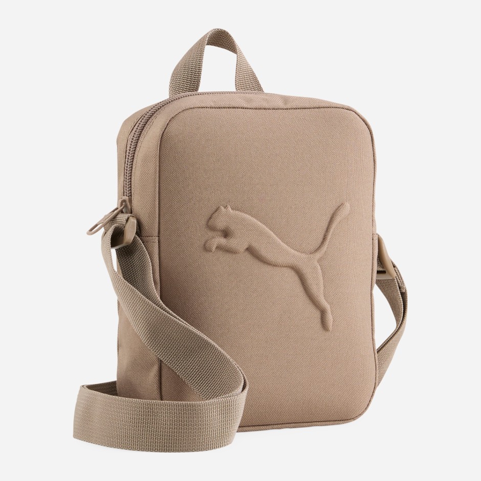 Акція на Спортивна сумка планшет через плече Puma Buzz Portable 09115504 Totally Taupe від Rozetka