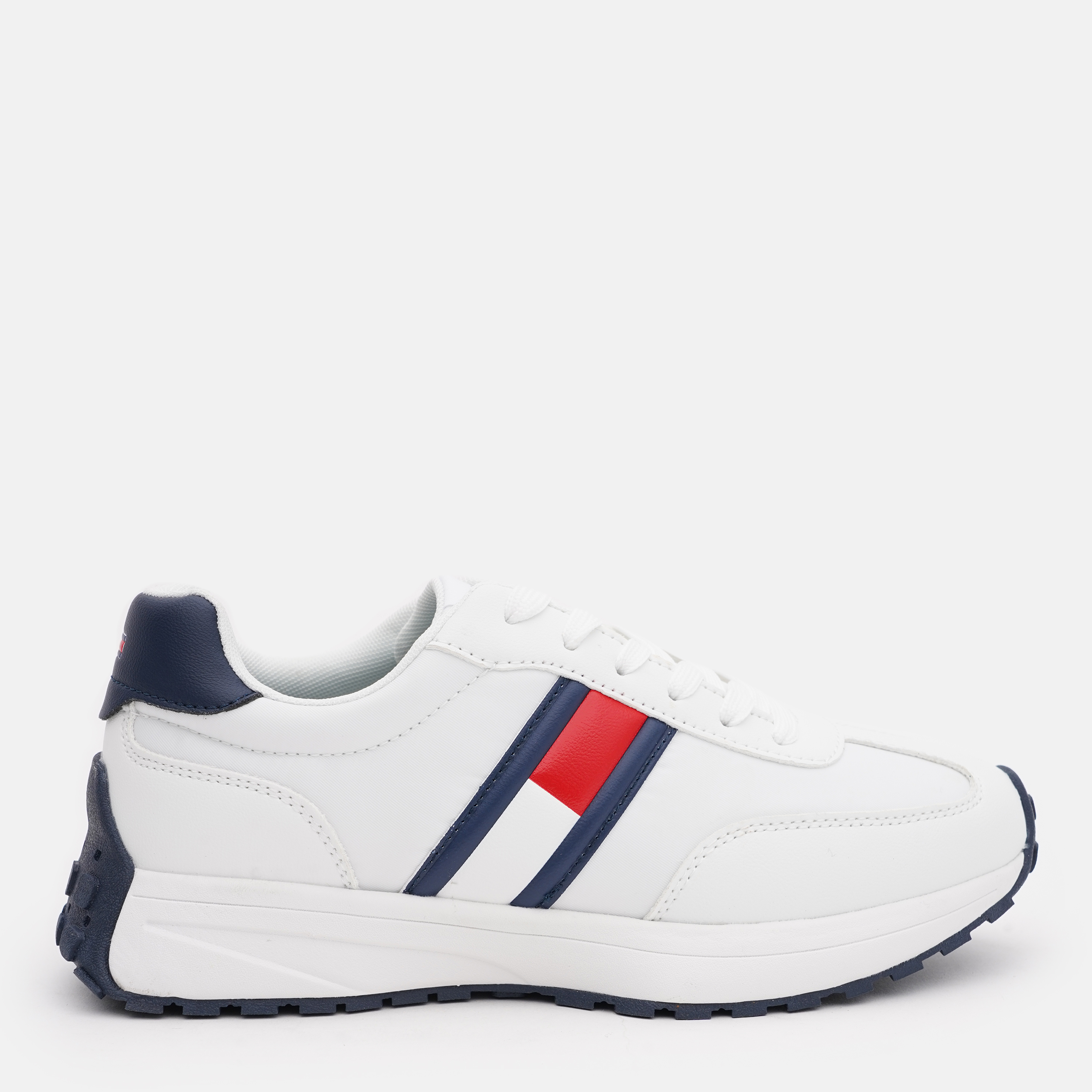 Акція на Жіночі кросівки Tommy Hilfiger T3X9-33877-1695X336 39 25 см White/Blue від Rozetka