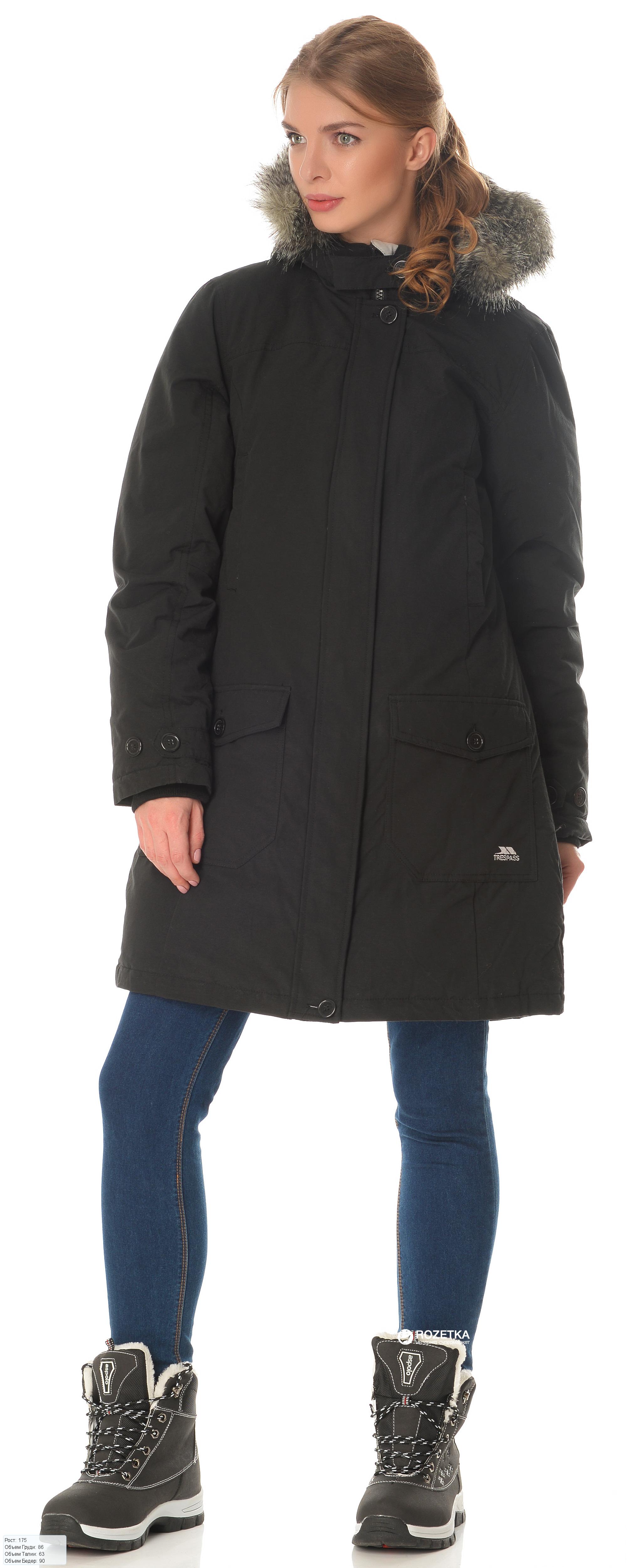 

Пальто-пуховик Trespass FAJKSKK20004 L Black