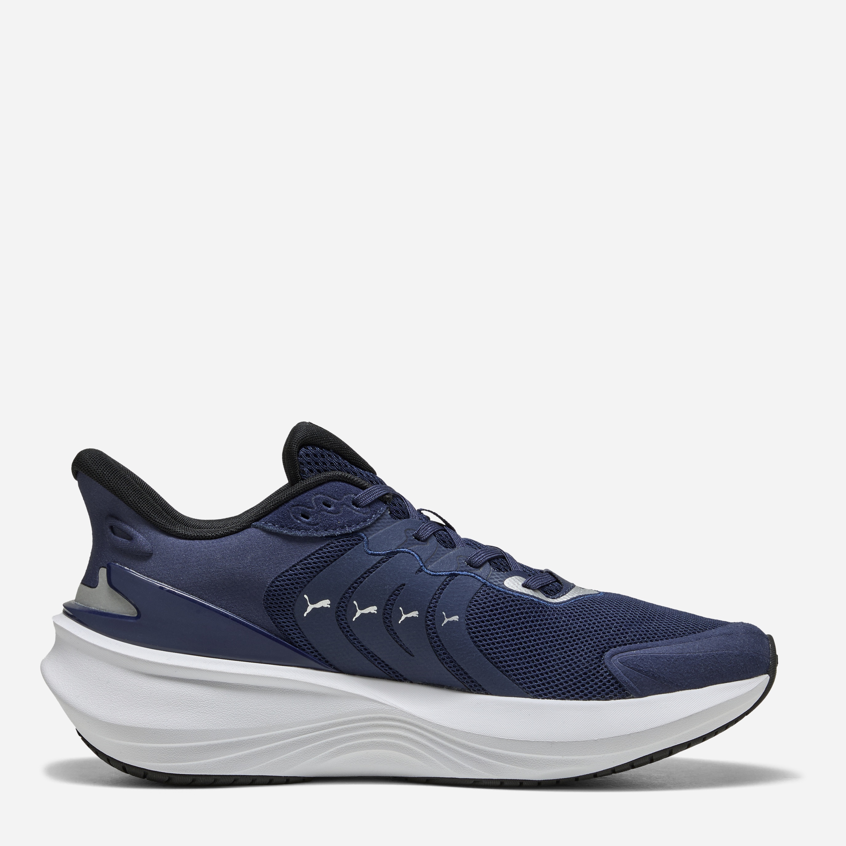 Акція на Чоловічі кросівки для бігу Puma Pulse Pro 31078003 40.5 (7UK) 26 см Puma Navy-Puma Black від Rozetka