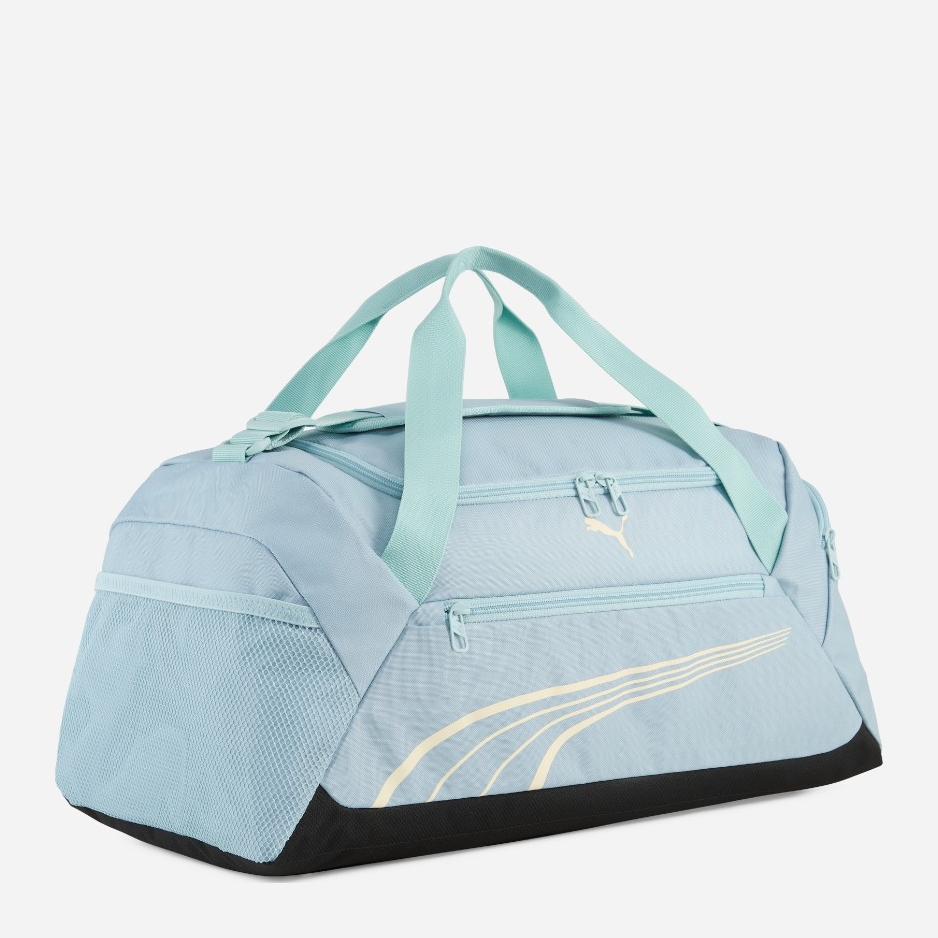 Акція на Спортивна сумка Puma Fundamental Small Sports Bag 91187-04 Modern Mint від Rozetka