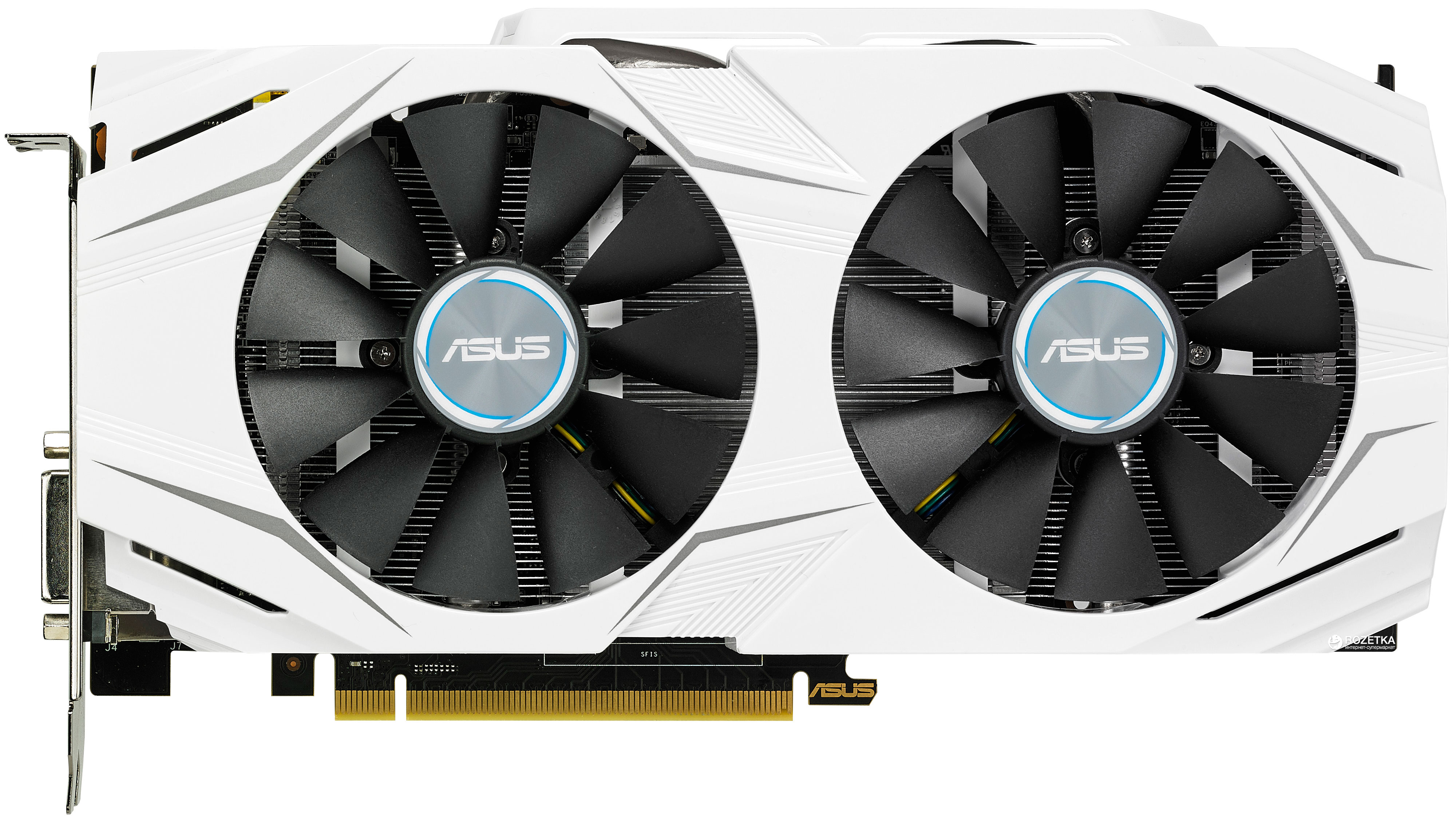 Видеокарта Asus PCI-Ex GeForce GTX 1060 Dual 3GB GDDR5 (192bit