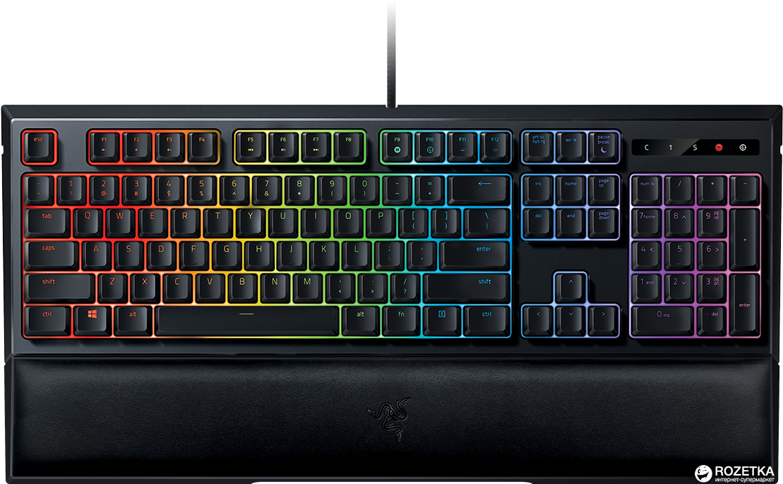 Клавиатура проводная Razer Ornata Chroma USB RU (RZ03-02040700