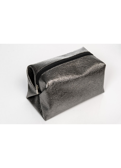 

Женская косметичка Sambag 20х12х15 см Темное серебро 000148109
