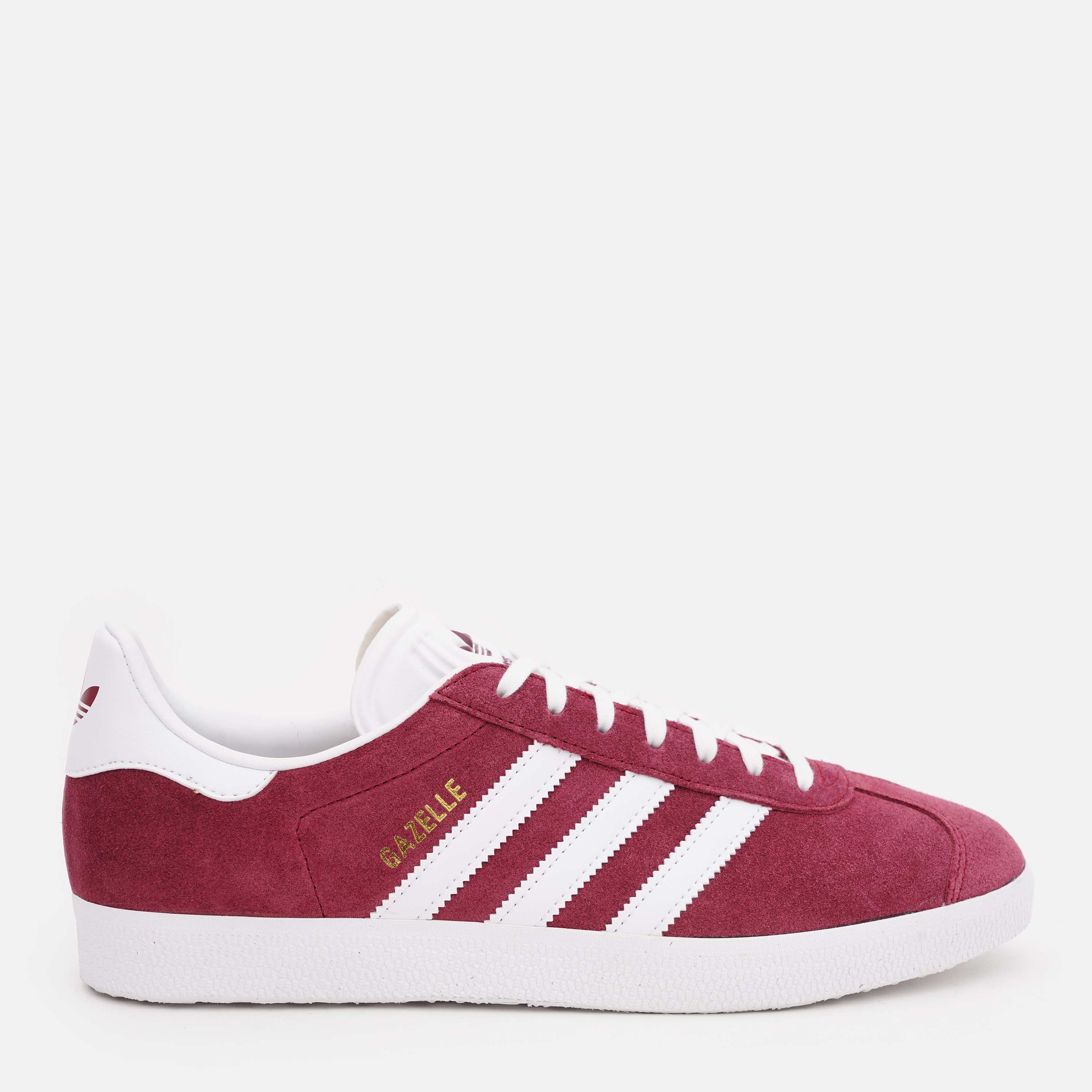 Акція на Кеди Adidas Gazelle B41645 46.5 (11.5UK) 30 см Cburgu/Ftwwht/Goldmt від Rozetka