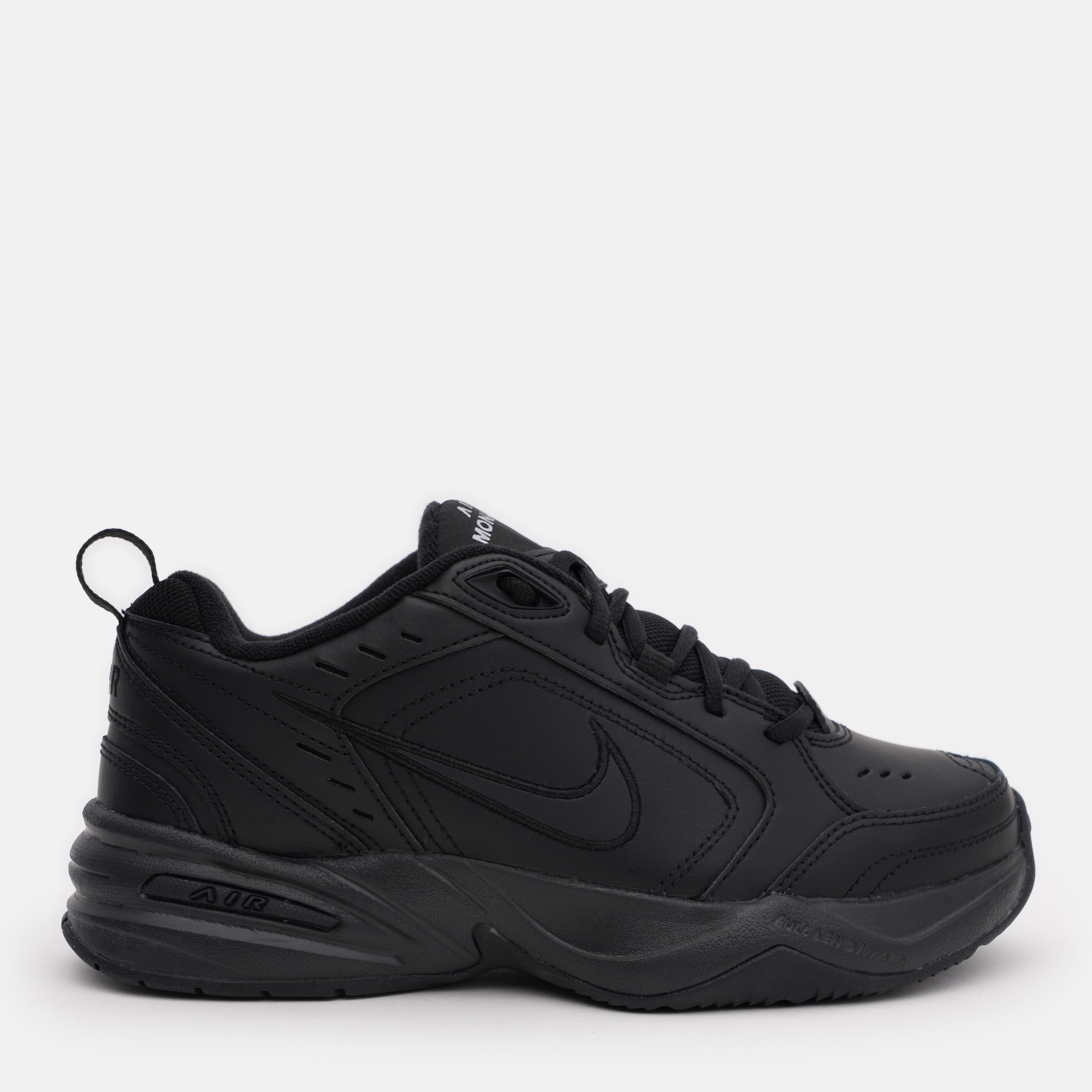 Акція на Чоловічі кросівки Nike Air Monarch Iv 415445-001 47.5 (13US) 31 см Чорні від Rozetka