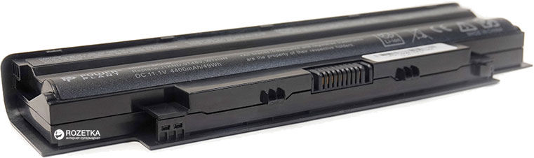 Акумулятор PowerPlant для Dell Inspiron N4010 (312-0233) (11.1V/4400mAh/6Cells) (NB00000315) — фото 4