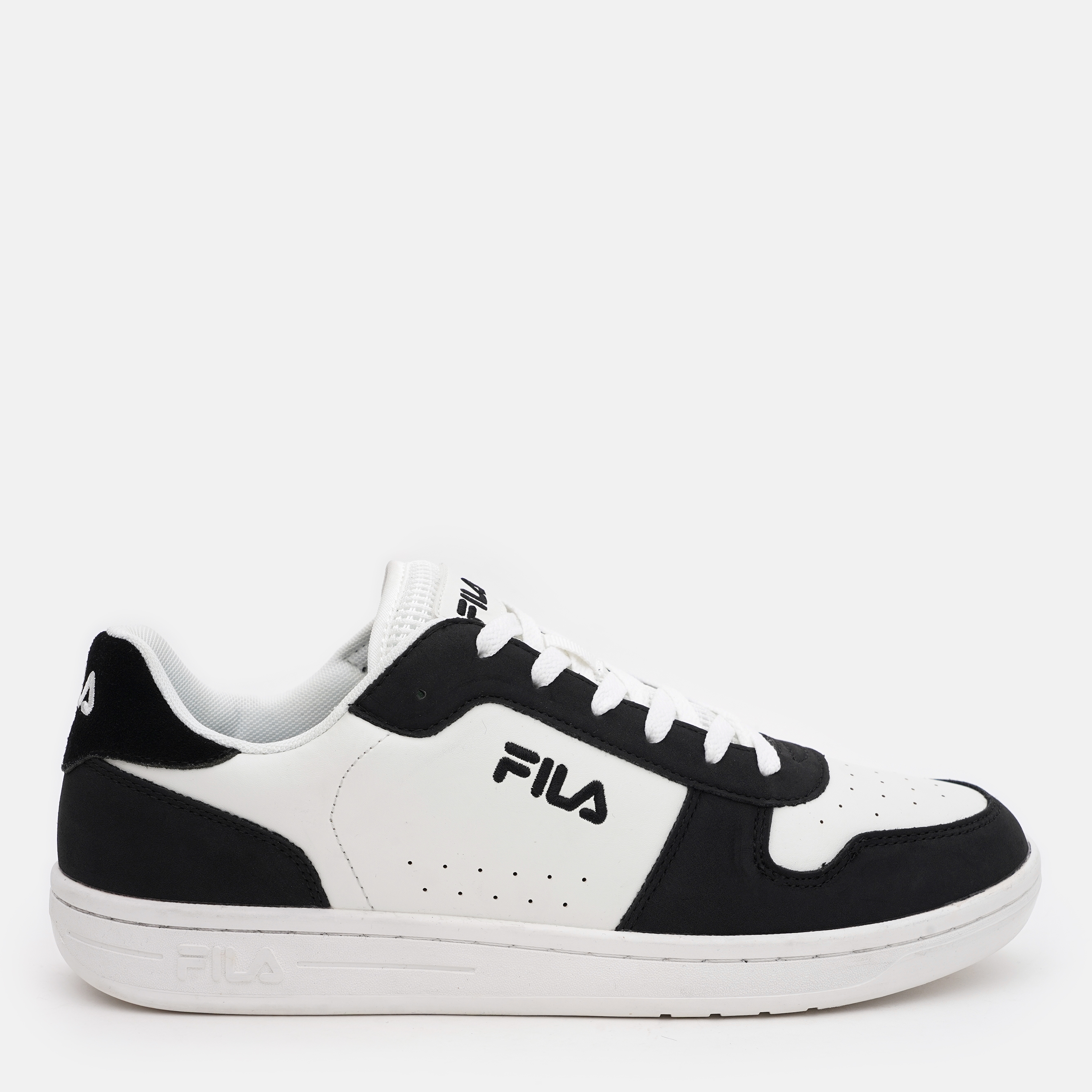 Акція на Чоловічі кеди низькі Fila Netforce Ii X Crt FFM0030-13036 45 (11.5US) 29.5 см White-Black від Rozetka