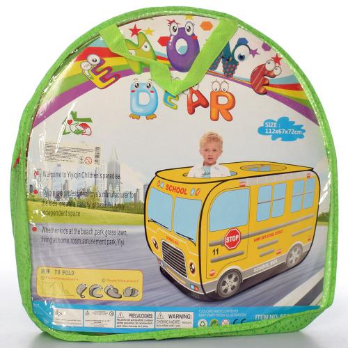 

Детская палатка MR 0340 Школьный автобус