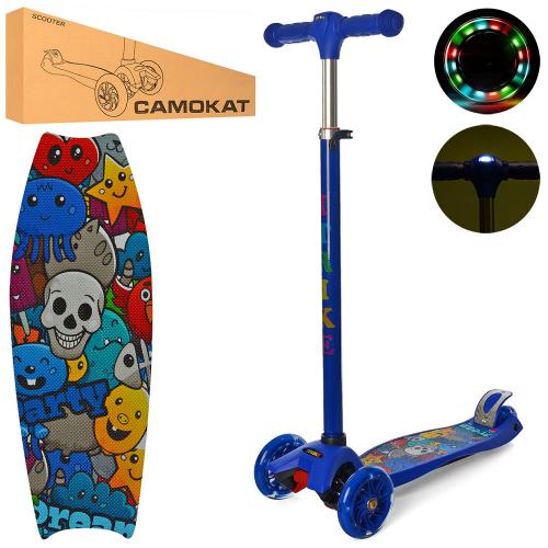 

Самокат Трехколесный Itrike JR 3-055-BL1-L MAXI