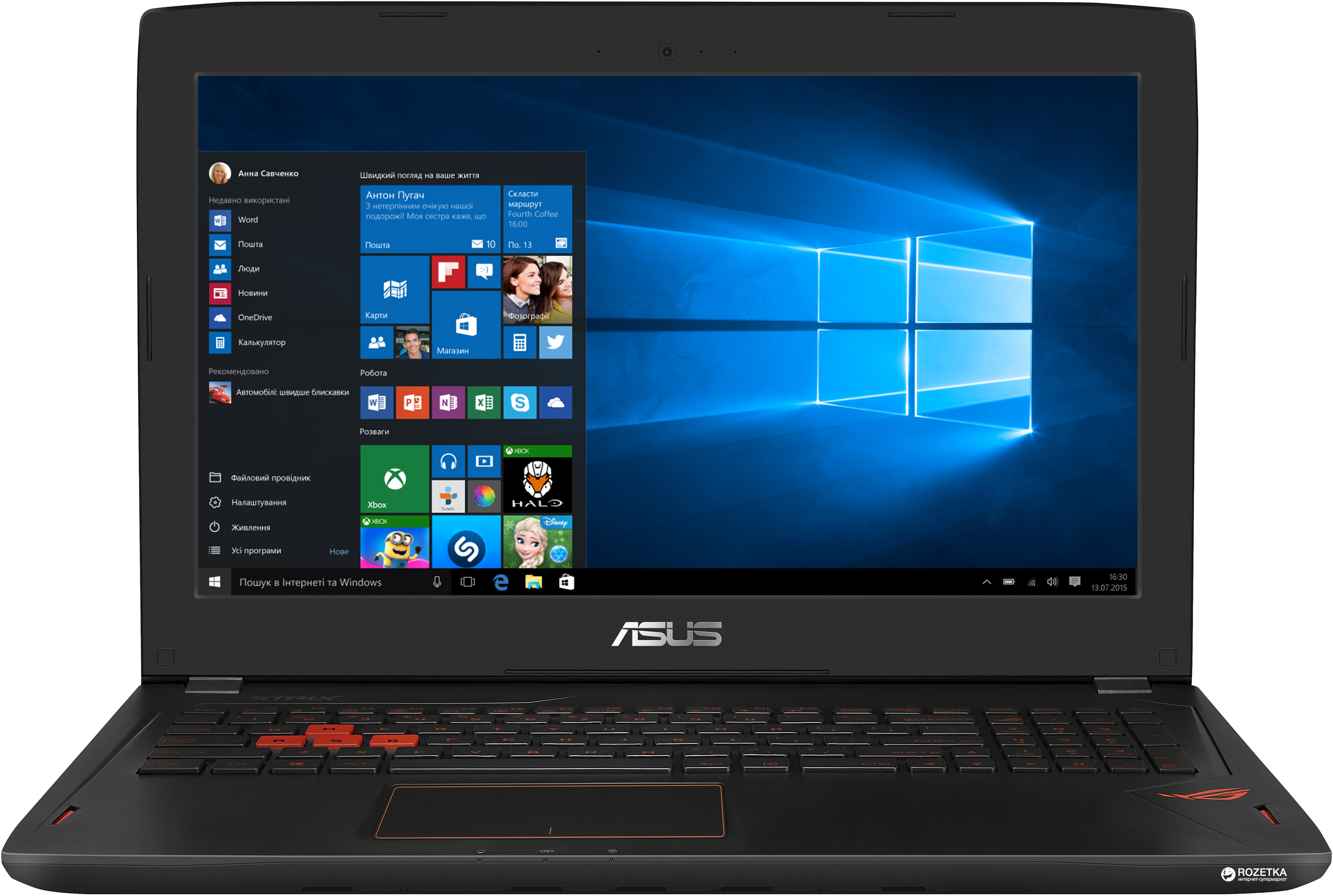 Ноутбук ASUS ROG Strix GL502VM (GL502VM-FY202T) Black – фото, отзывы ...