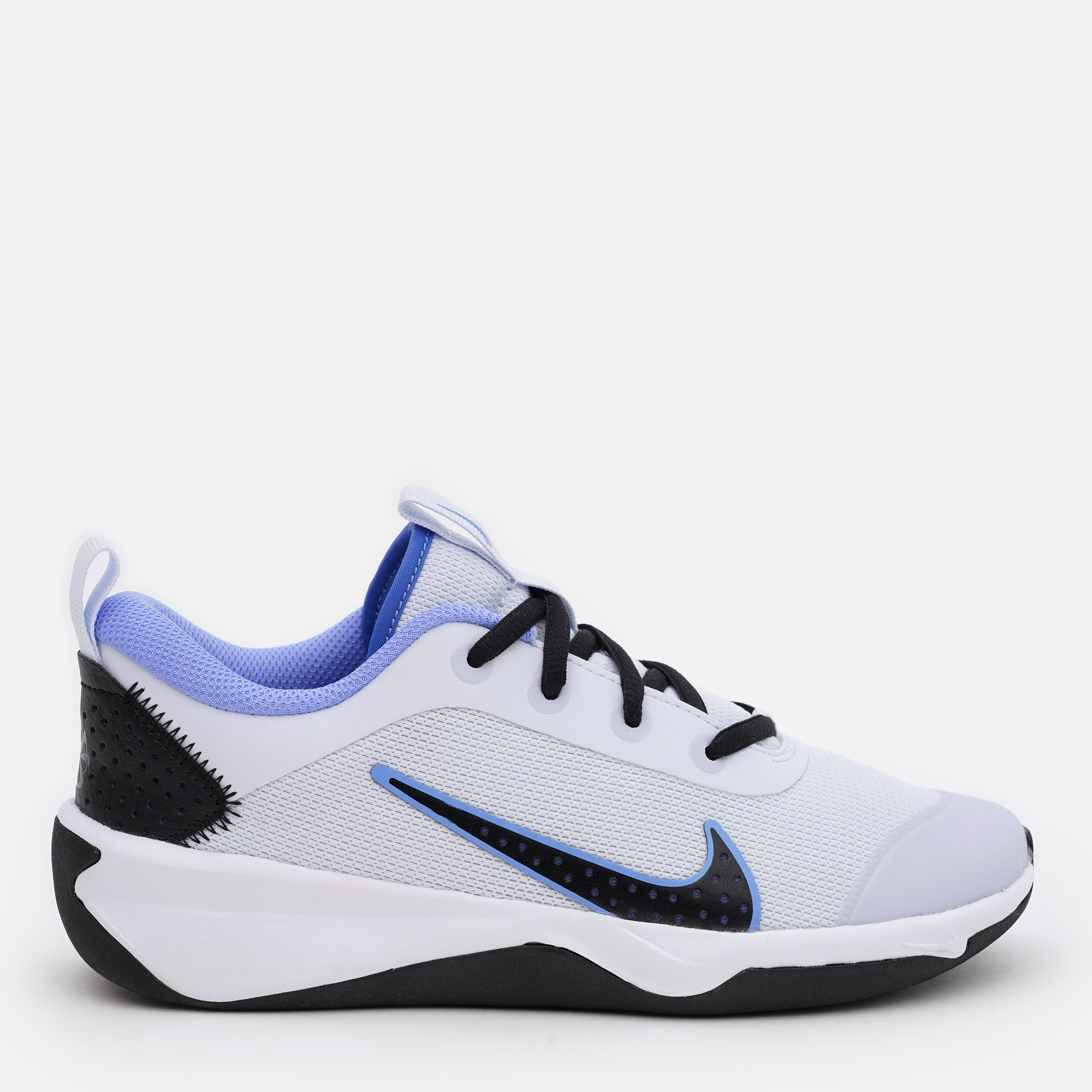 Акція на Підліткові кросівки для хлопчика Nike Omni Multi-Court (Gs) DM9027-009 36 (4Y) Світло-сірі від Rozetka