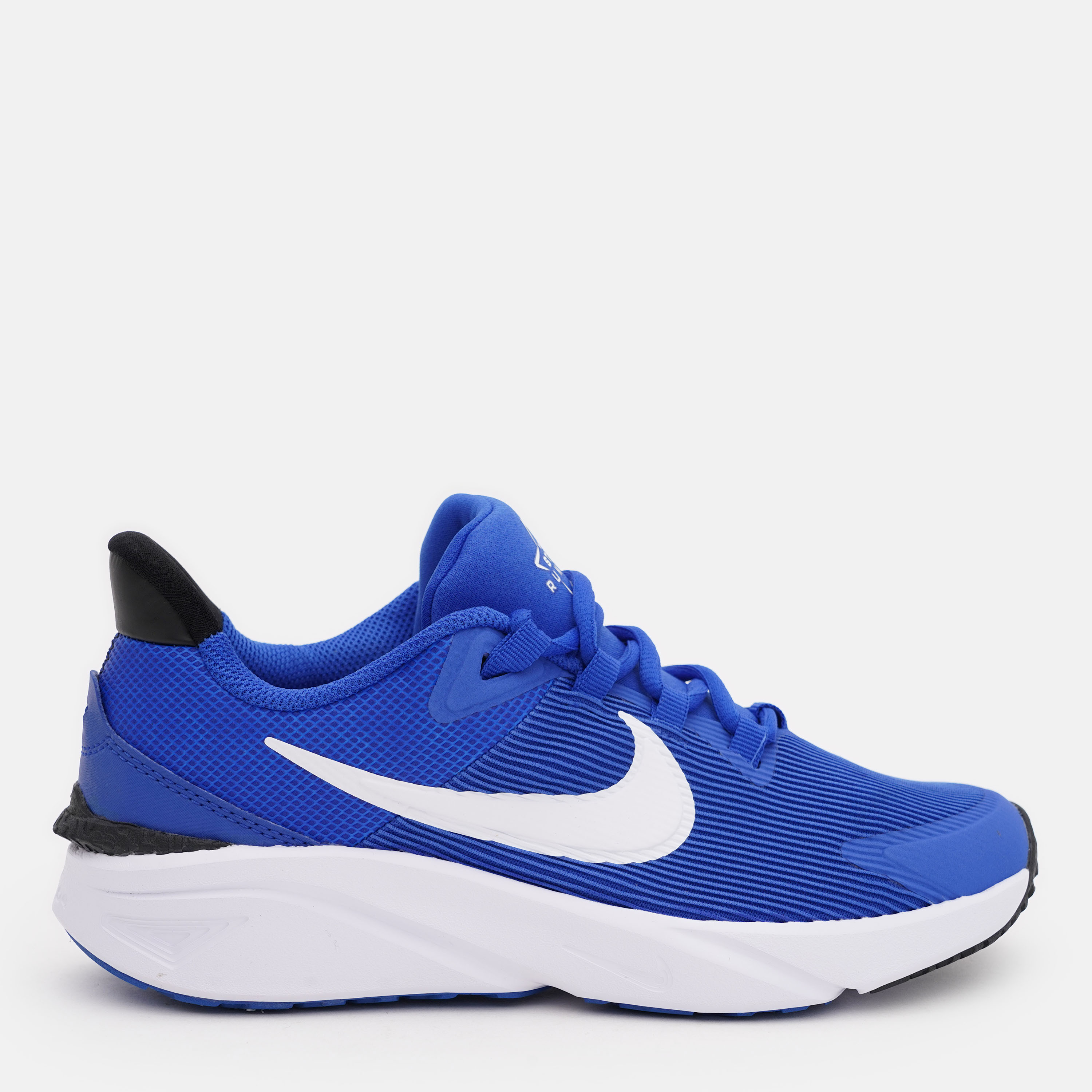 Акція на Підліткові кросівки для хлопчика Nike Star Runner 4 Nn (Gs) DX7615-400 40 (7Y) Сині від Rozetka