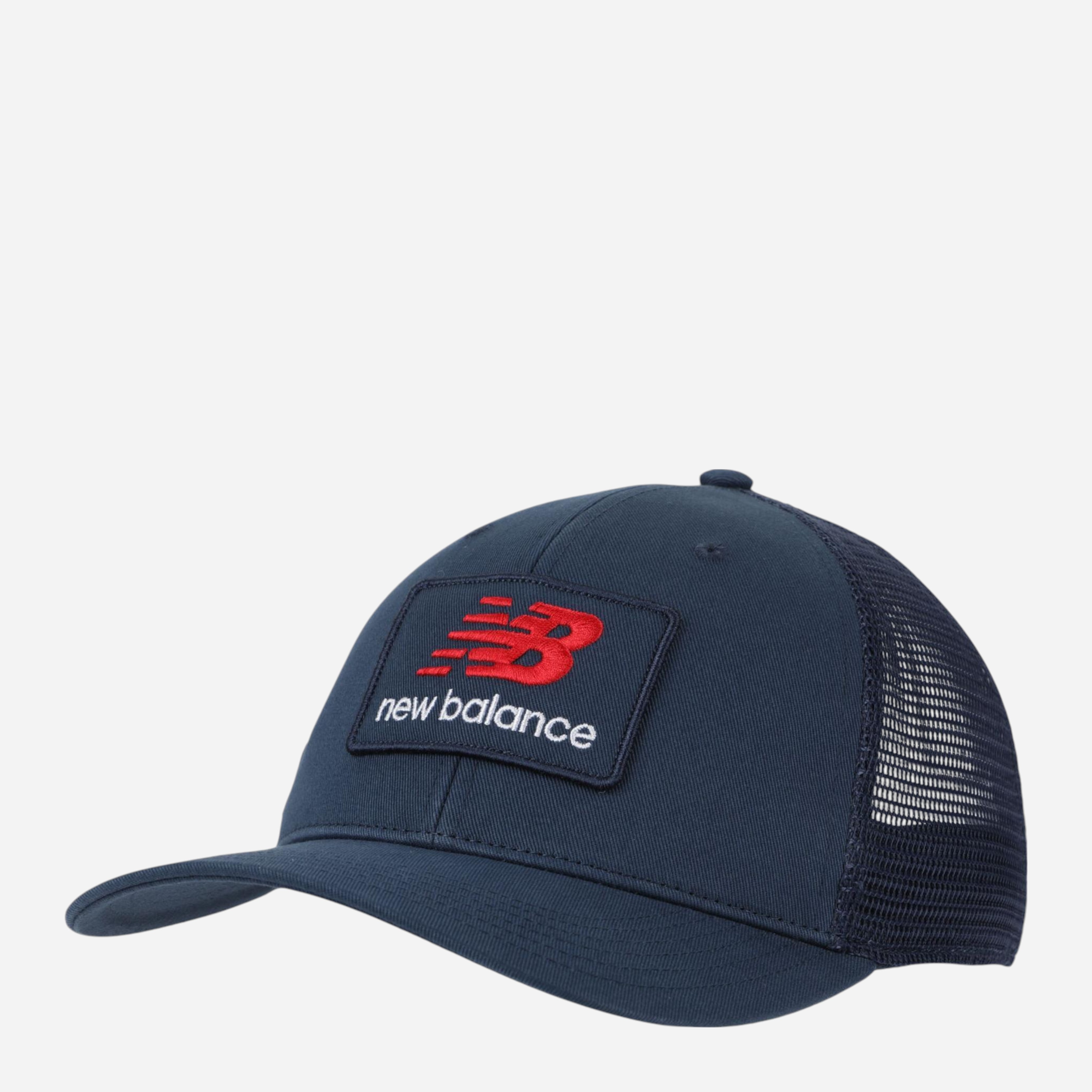 Кепка літня New Balance Stacked Patch Logo Trucker LAH51016NNY One Size Синя від Rozetka на платформі USKIDKA Акція на Кепка літня New Balance Stacked Patch Logo Trucker LAH51016NNY One Size Синя від Rozetka