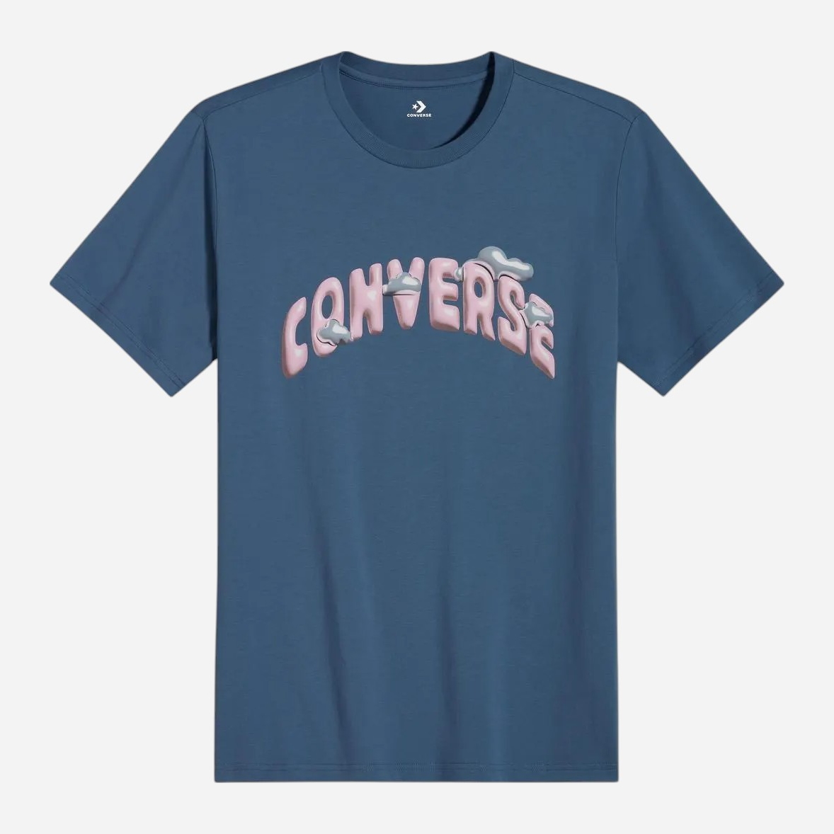 Акція на Футболка бавовняна довга чоловіча Converse Mind Gardening Tee Lakeside Blue 10027344-480 M Lakeside Blue від Rozetka