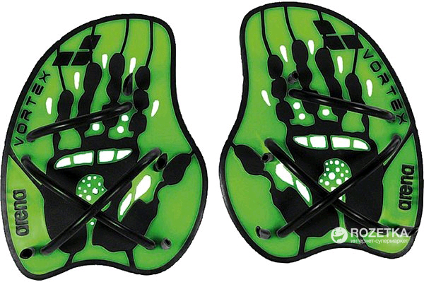 

Лопатки для плавания Arena Vortex Evolution Hand Paddle 95232-65 L Acid-Lime/Black (3468334370393)