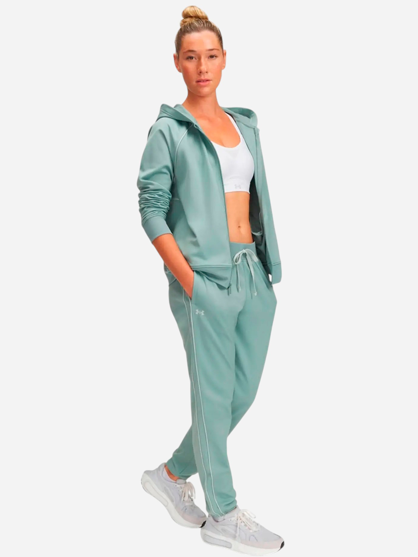 Спортивний костюм жіночий Under Armour Ua Rival Tricot Tracksuit Hd 6001966-348 L Зелений від Rozetka на платформі USKIDKA Акція на Спортивний костюм жіночий Under Armour Ua Rival Tricot Tracksuit Hd 6001966-348 L Зелений від Rozetka