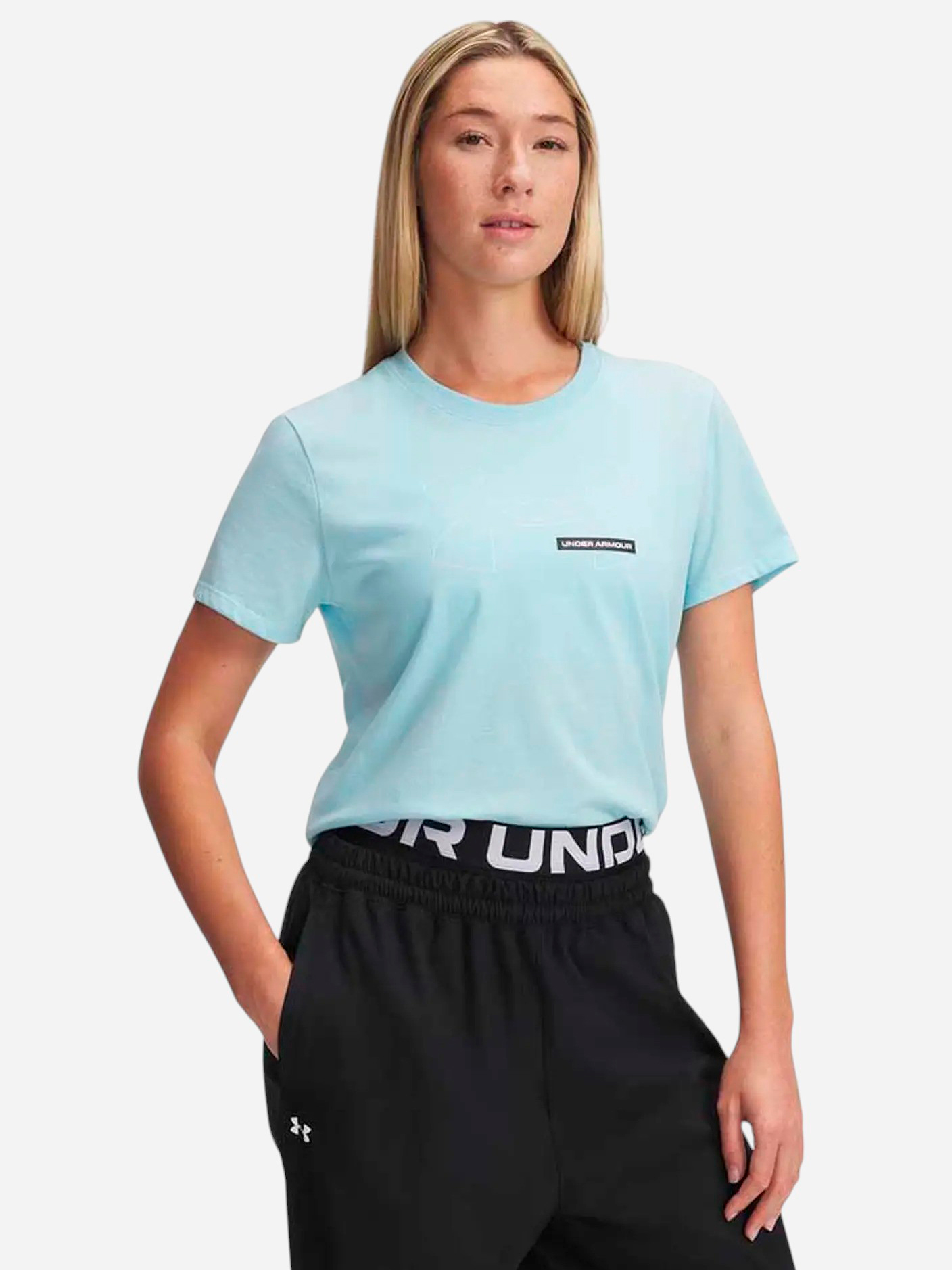 Футболка жіноча Under Armour Ua Rival Outline Ss 1389719-494 S Синя від Rozetka на платформі USKIDKA Акція на Футболка жіноча Under Armour Ua Rival Outline Ss 1389719-494 S Синя від Rozetka