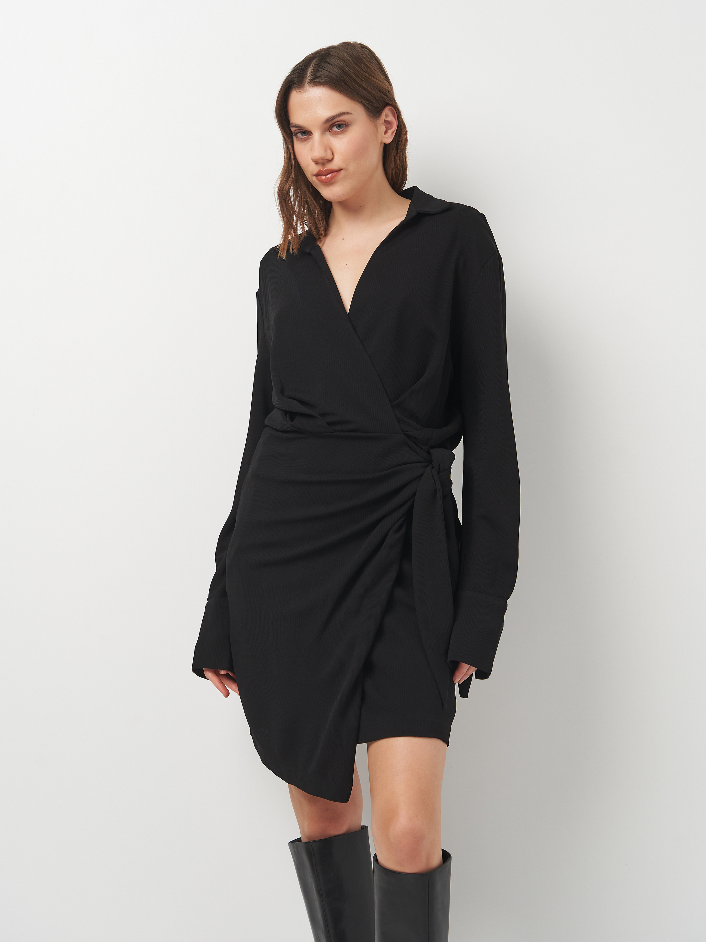 Сукня осіння жіноча Massimo Dutti 6613505800p07 M Чорна від Rozetka на платформі USKIDKA Акція на Сукня осіння жіноча Massimo Dutti 6613505800p07 M Чорна від Rozetka