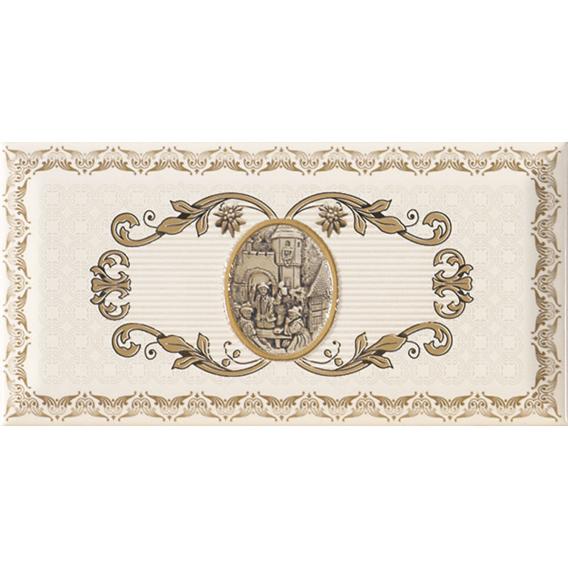 

Декор Monopole Ceramica Reina-2 Бежевый 100x200 мм (037420)