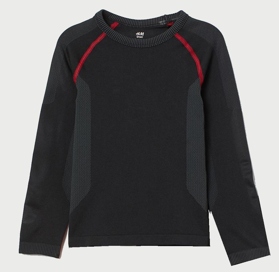 

Термореглан H&M 0742020001 98-104 СМ Черный 62782