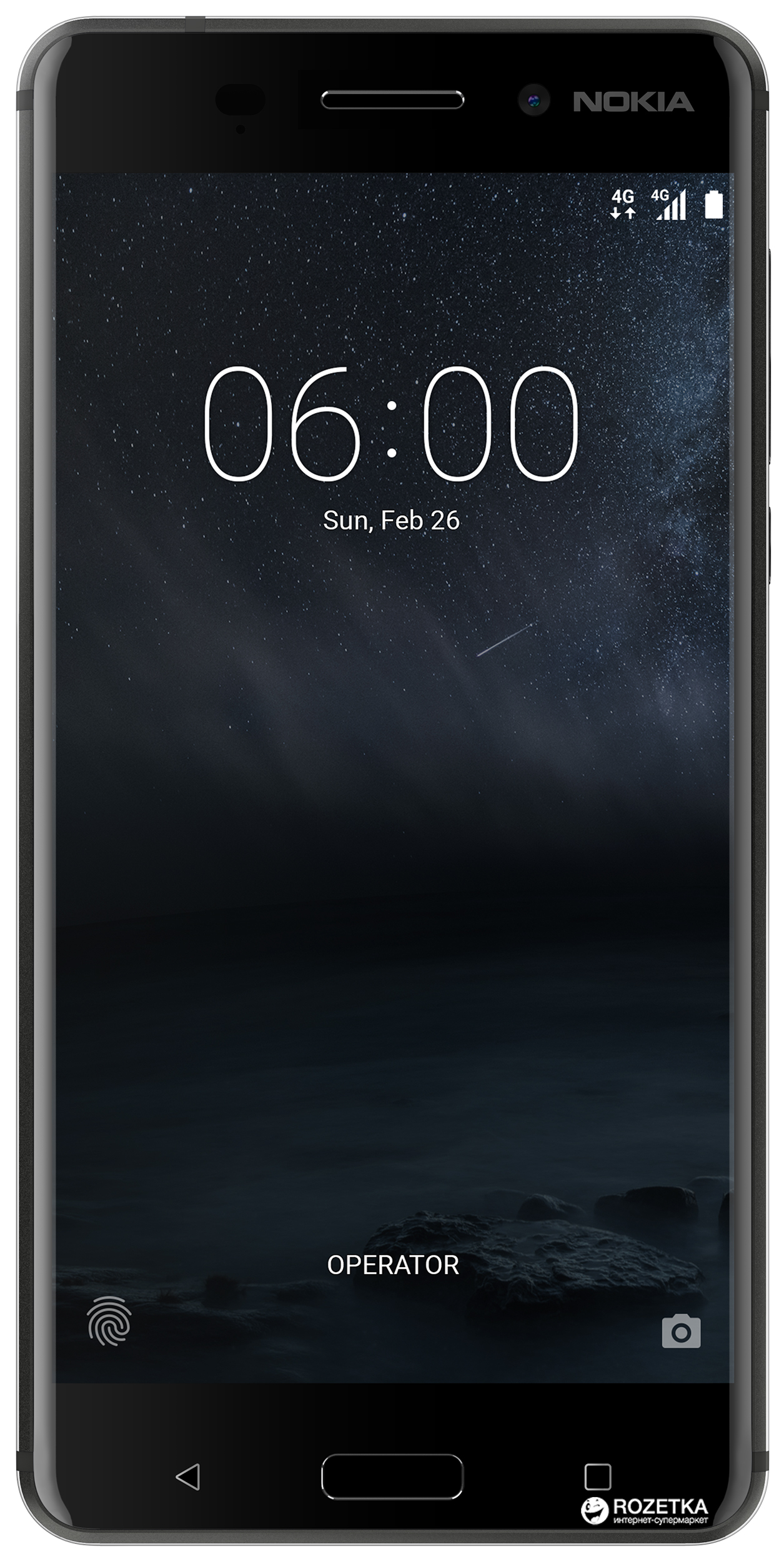 Мобильный телефон Nokia 6 Dual Sim Matte Black – отзывы покупателей |  ROZETKA