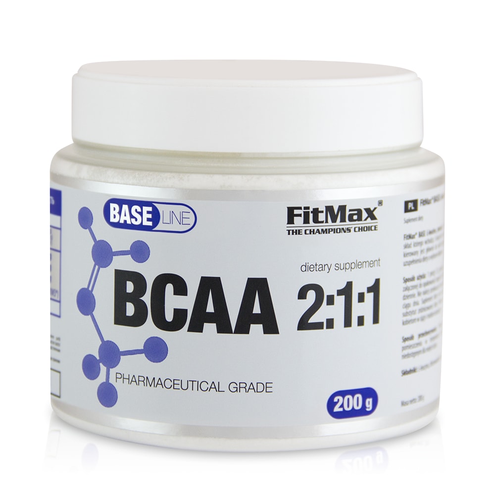 

Аминокислота FitMax Base BCAA 2:1:1 200 г Без вкуса (366051)