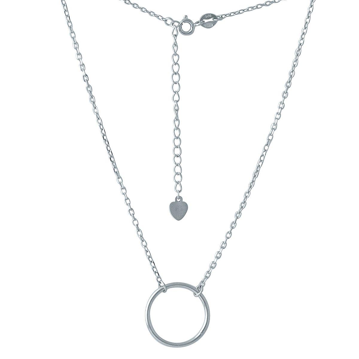 

Серебряное колье без камней 2005612 35-40 см
