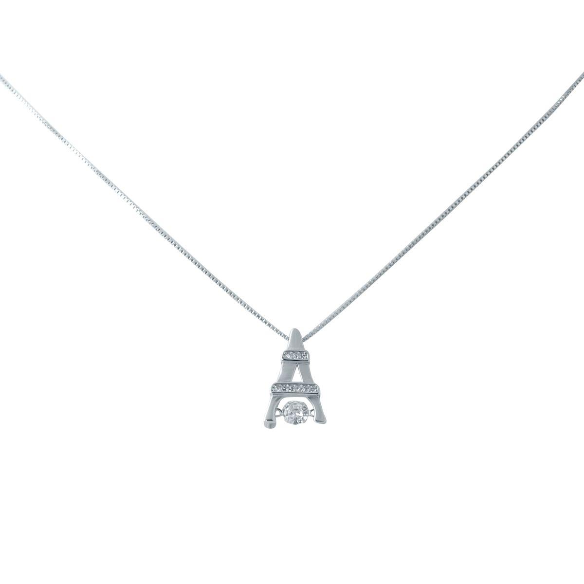 

Серебряное колье с фианитами 2038429 45 см