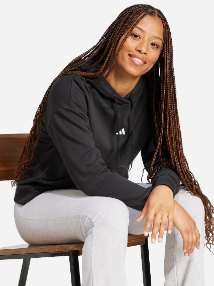 Худі жіноче Adidas W Sl Ft Hd JD7989 L Black/White від Rozetka на платформі USKIDKA Акція на Худі жіноче Adidas W Sl Ft Hd JD7989 L Black/White від Rozetka
