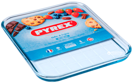 

Противень прямоугольный для запекания Pyrex Bake&Enjoy 32 х 26 х 2 см