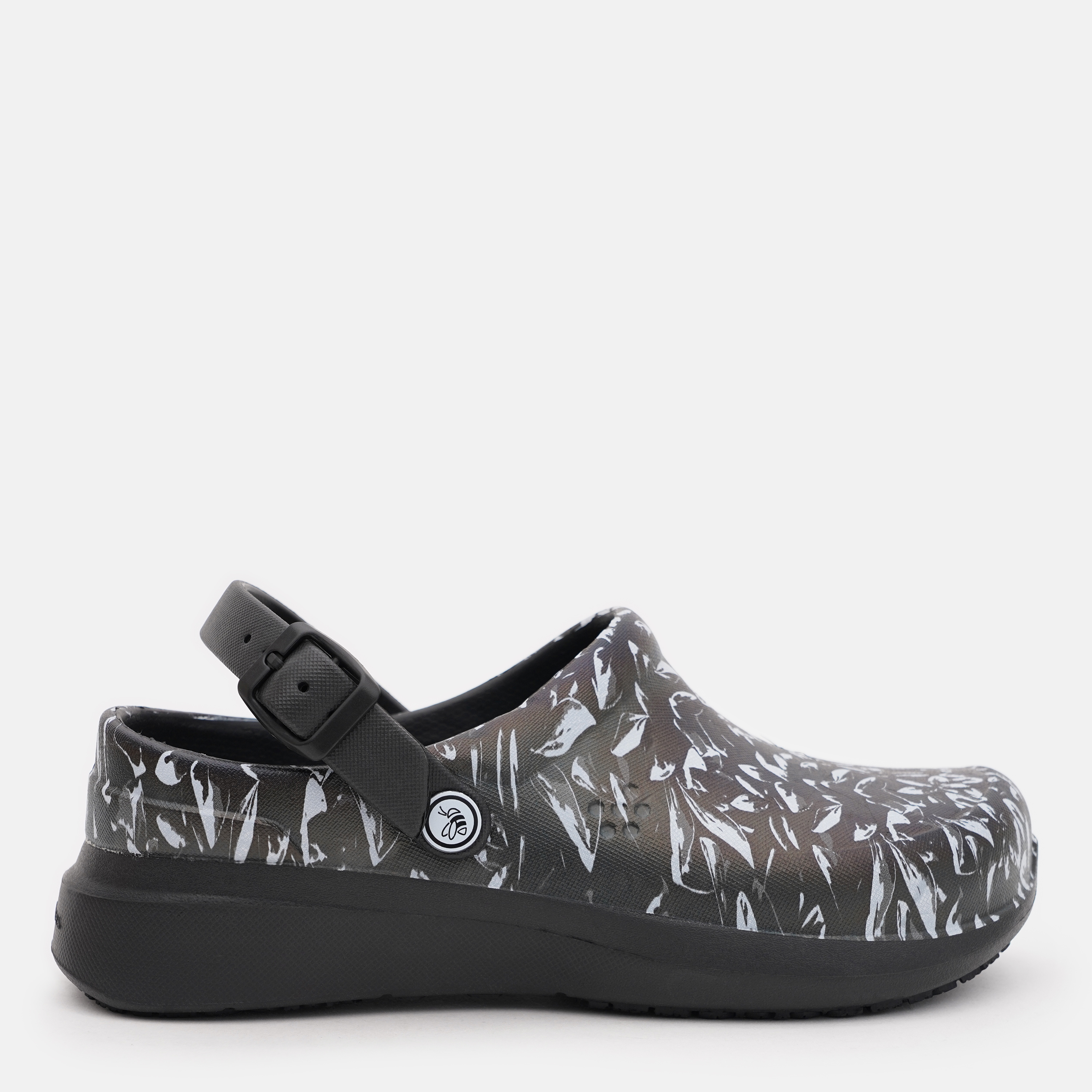 Акція на Жіночі крокси Joybees Work Clog WBCLG.CBT. 38.5 (W8) 25.3 см Charcoal Botanicals від Rozetka