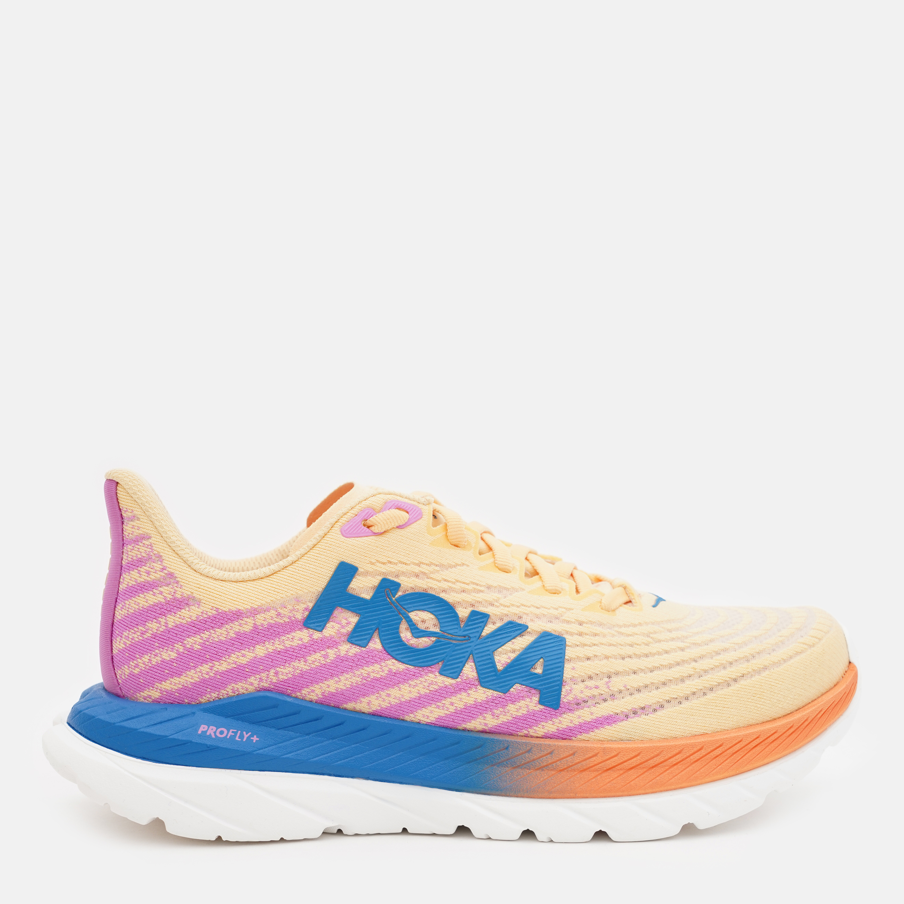 Акція на Жіночі кросівки для бігу HOKA ONE ONE Mach 4 1127894 38.5 (7US) 24 см Персикові від Rozetka