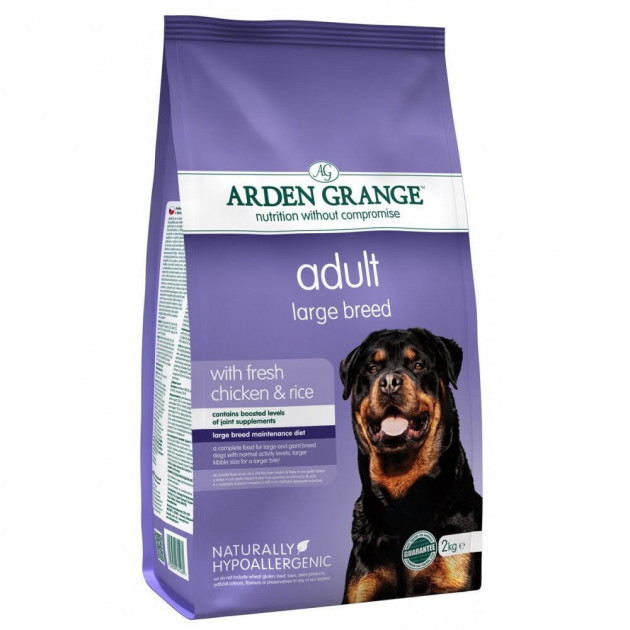 

Корм для собак Arden Grange Adult Dog Large Breed для взрослых собак крупных пород 12 кг