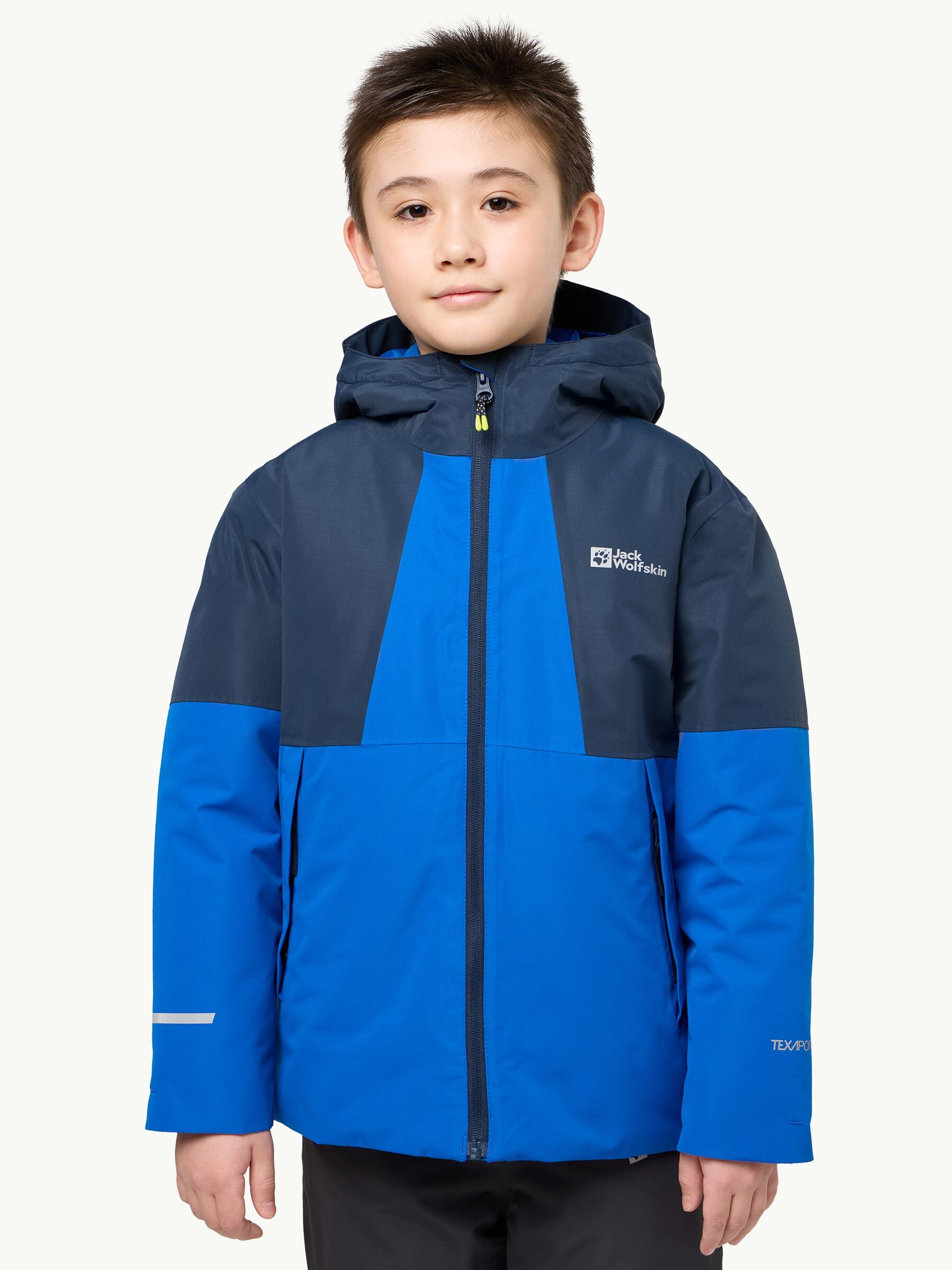 Дитяча зимова лижна куртка для хлопчика Jack Wolfskin Actamic 2L Ins Jacket K 1610281_C0411 128 см Синя від Rozetka на платформі USKIDKA Акція на Дитяча зимова лижна куртка для хлопчика Jack Wolfskin Actamic 2L Ins Jacket K 1610281_C0411 128 см Синя від Rozetka