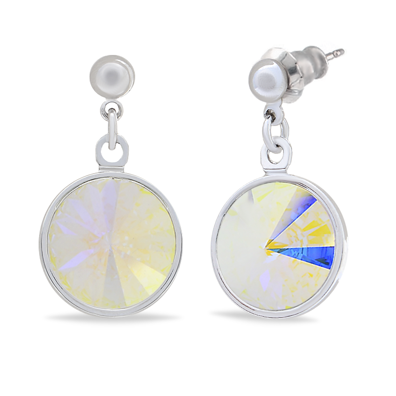

Серьги KOBI RIVOLI KOLO 12 мм со Swarovski модели 7740-1076-03-32