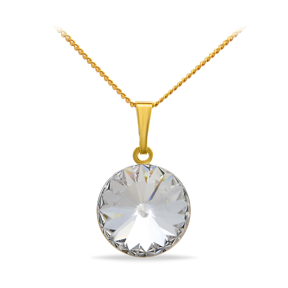 

Кулон с цепочкой KOBI RIVOLI 14 мм со Swarovski модели 7730-1187-02-35